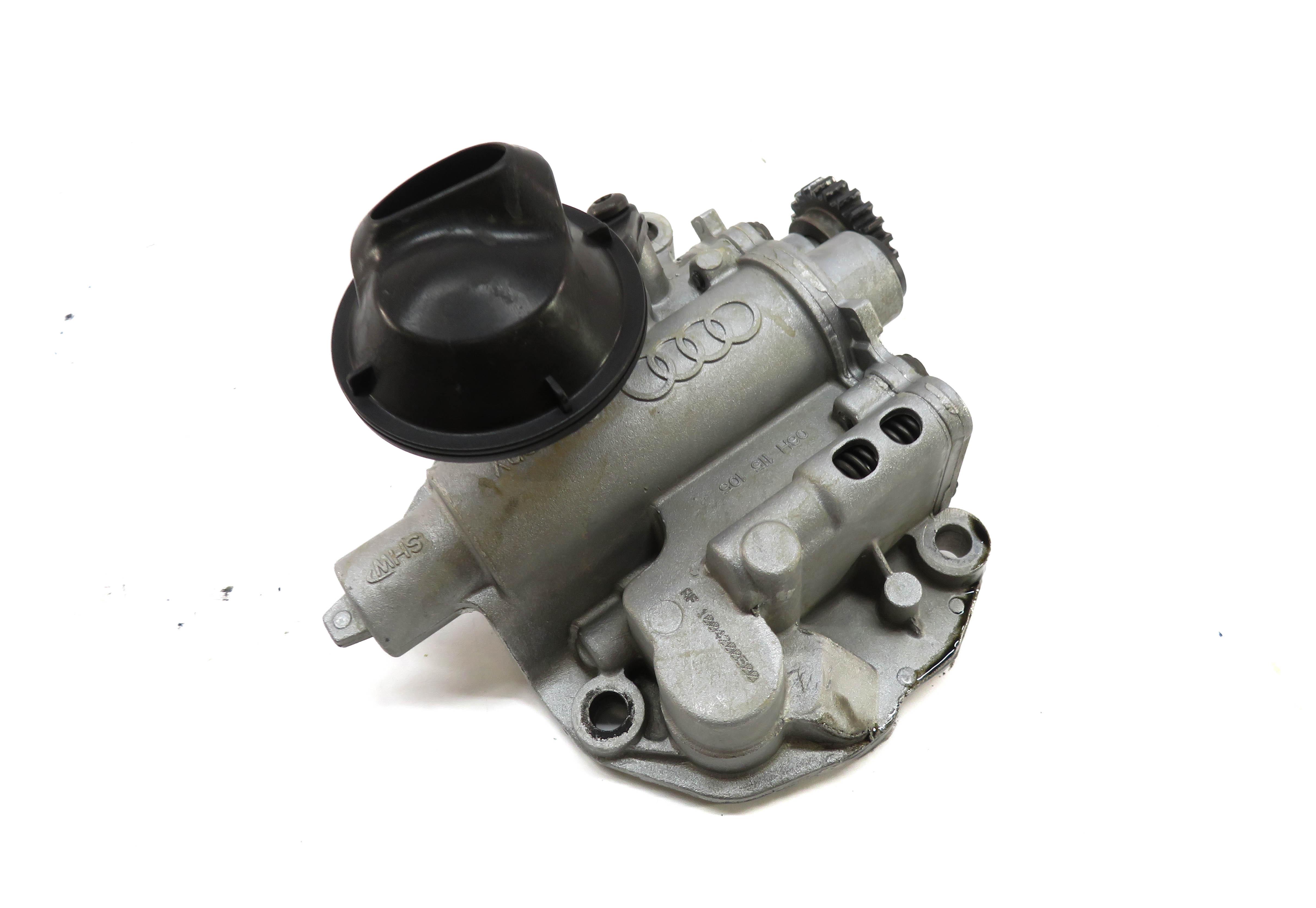 2010 AUDI A5 (B8 8T) 2.0L CAEB TURBO ENGINE OIL PUMP — exact item pictured
