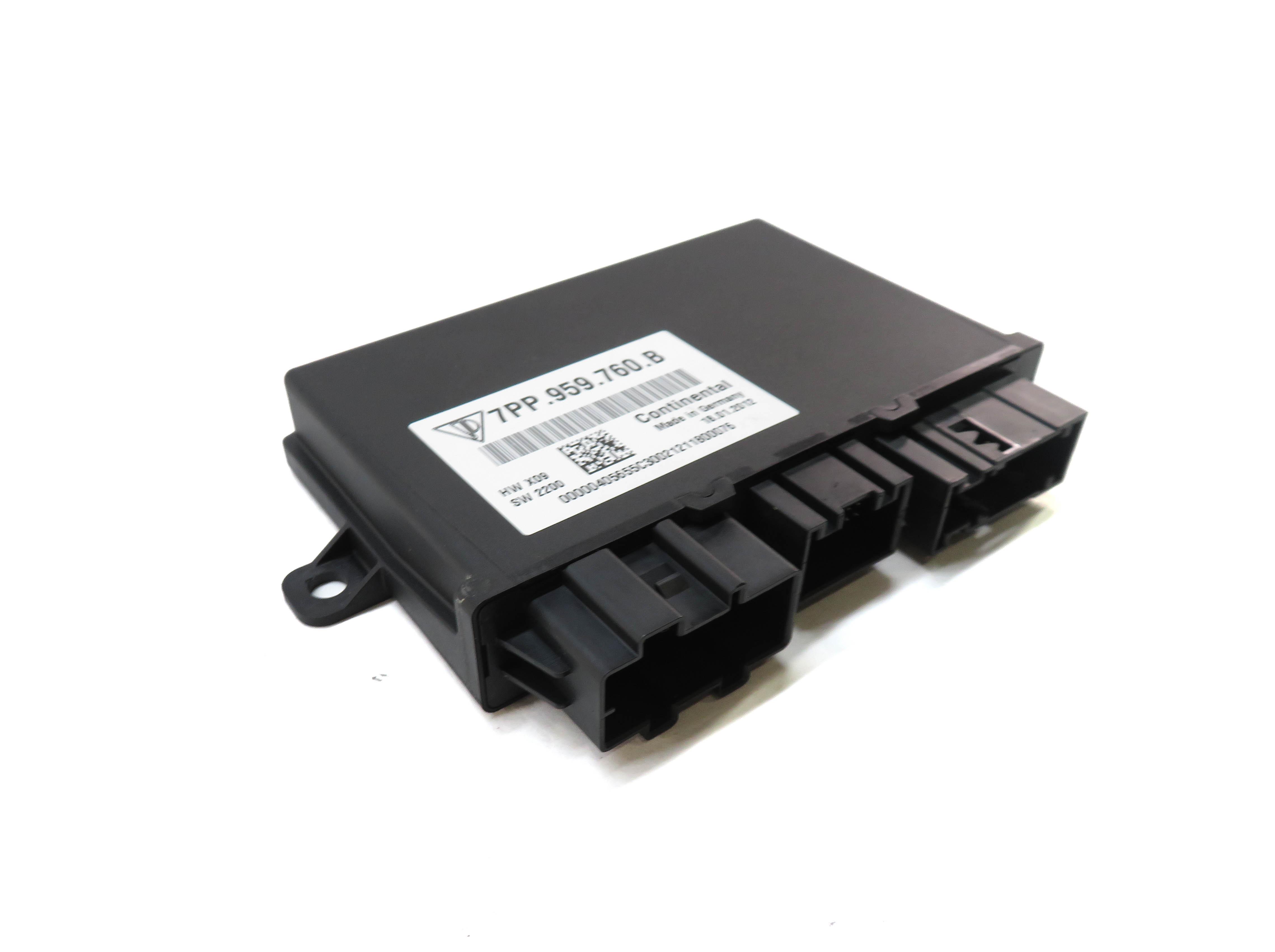 2012 PORSCHE CAYENNE (958) RIGHT FRONT PASSENGER SEAT CONTROL MODULE — exact item pictured