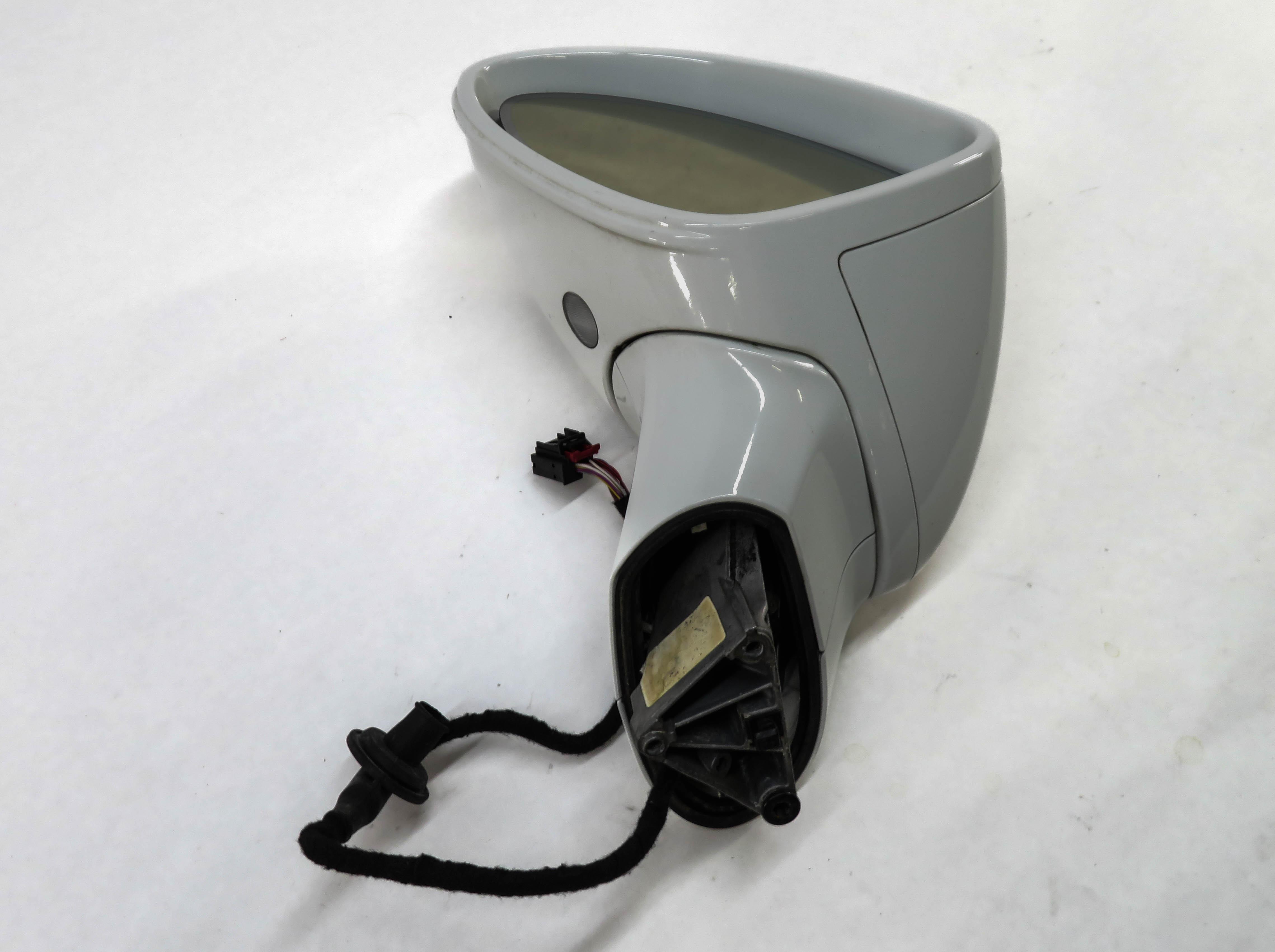 11-14 PORSCHE CAYENNE (958) LEFT - PFOLD HEAT MEM AUTODIM DOOR MIRROR (WHITE) — exact item pictured