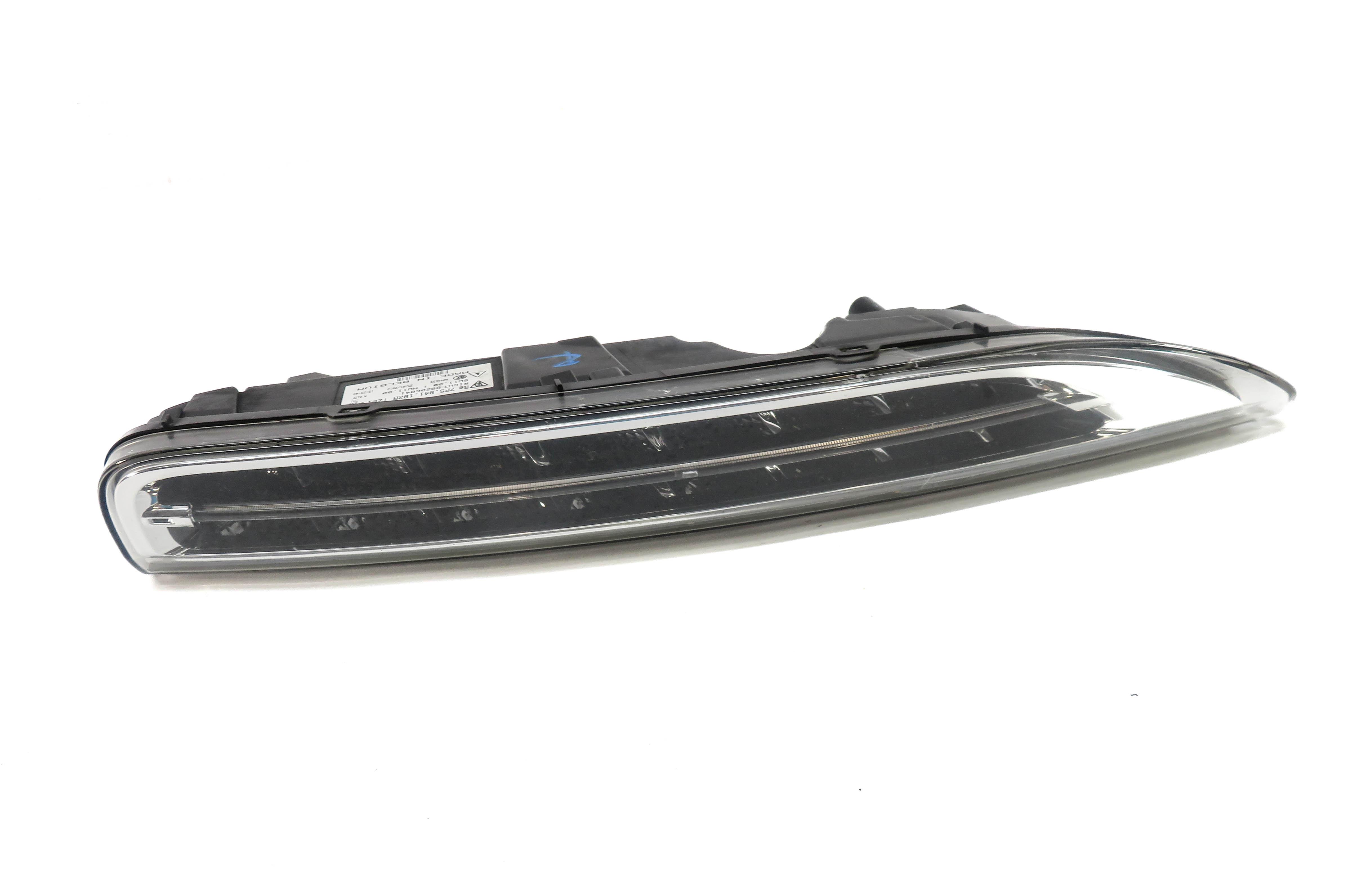 11-14 PORSCHE CAYENNE (958) RIGHT FRONT DRL DAY TIME RUNNING MARKER LIGHT LAMP — exact item pictured