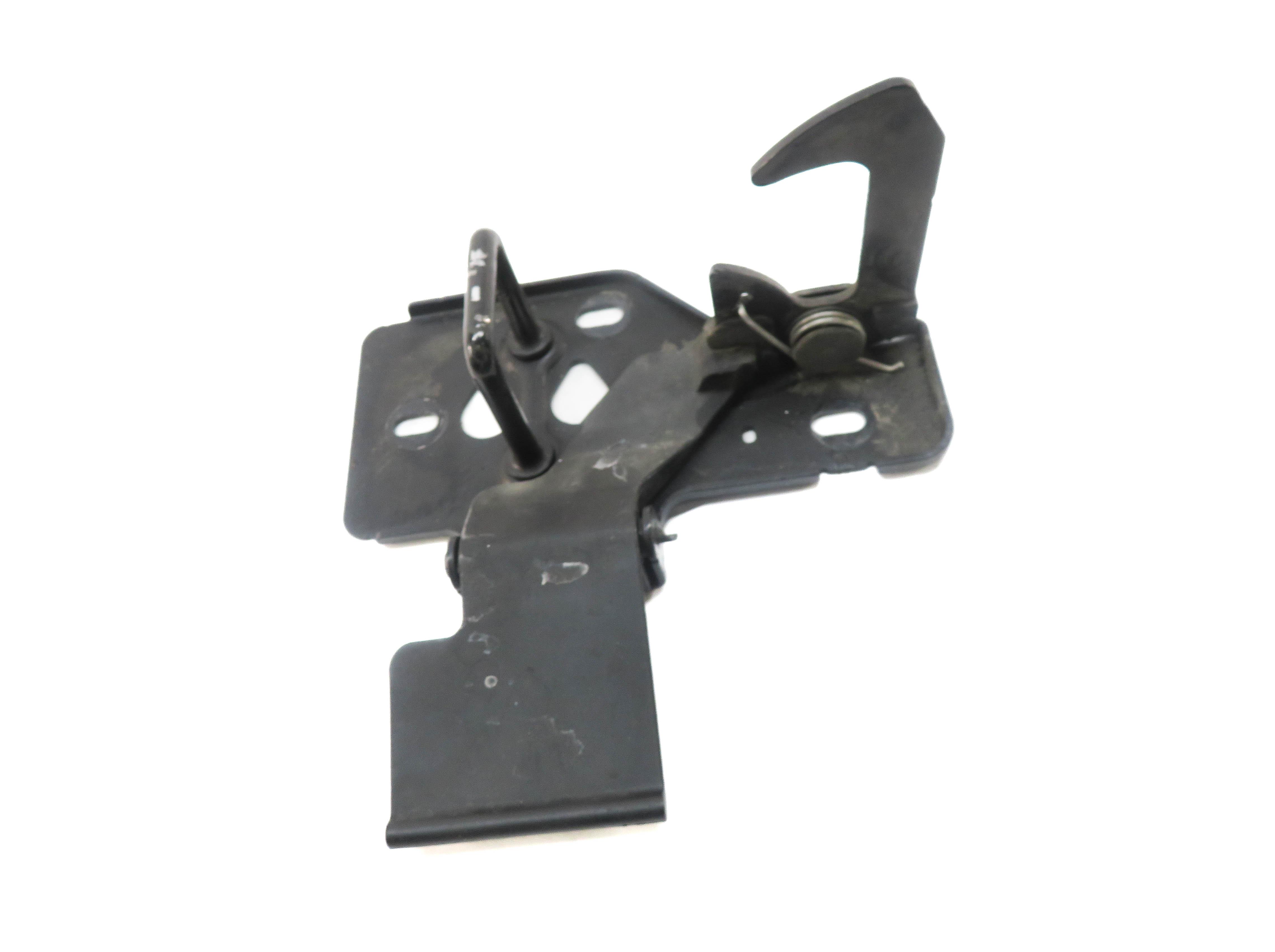 2012 PORSCHE CAYENNE (958) FRONT HOOD SAFETY LATCH CATCH HOOK RELEASE LEVER — exact item pictured