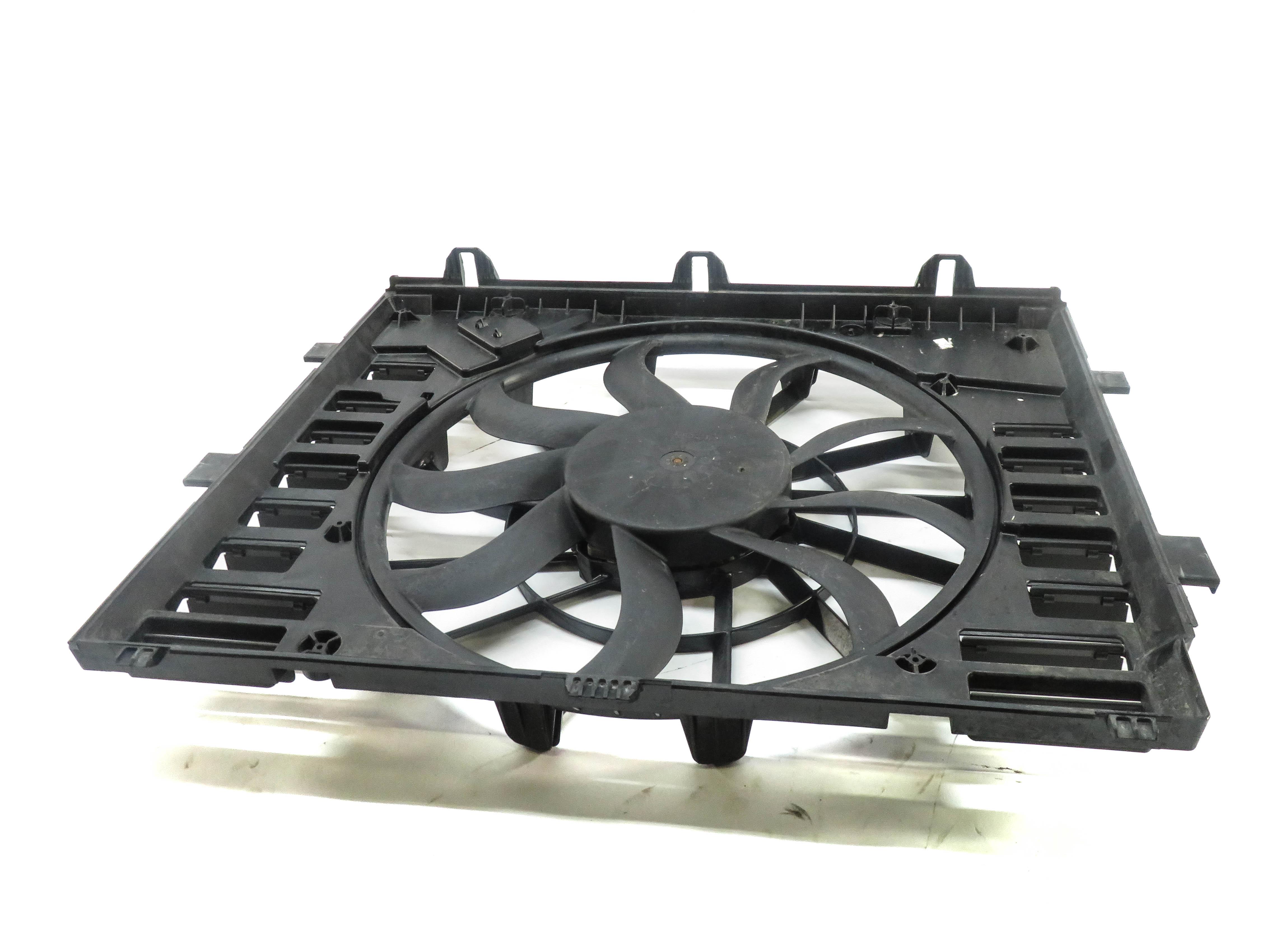 2011-2018 PORSCHE CAYENNE HYBRID (958) RADIATOR COOLING FAN w/ SHROUD — exact item pictured
