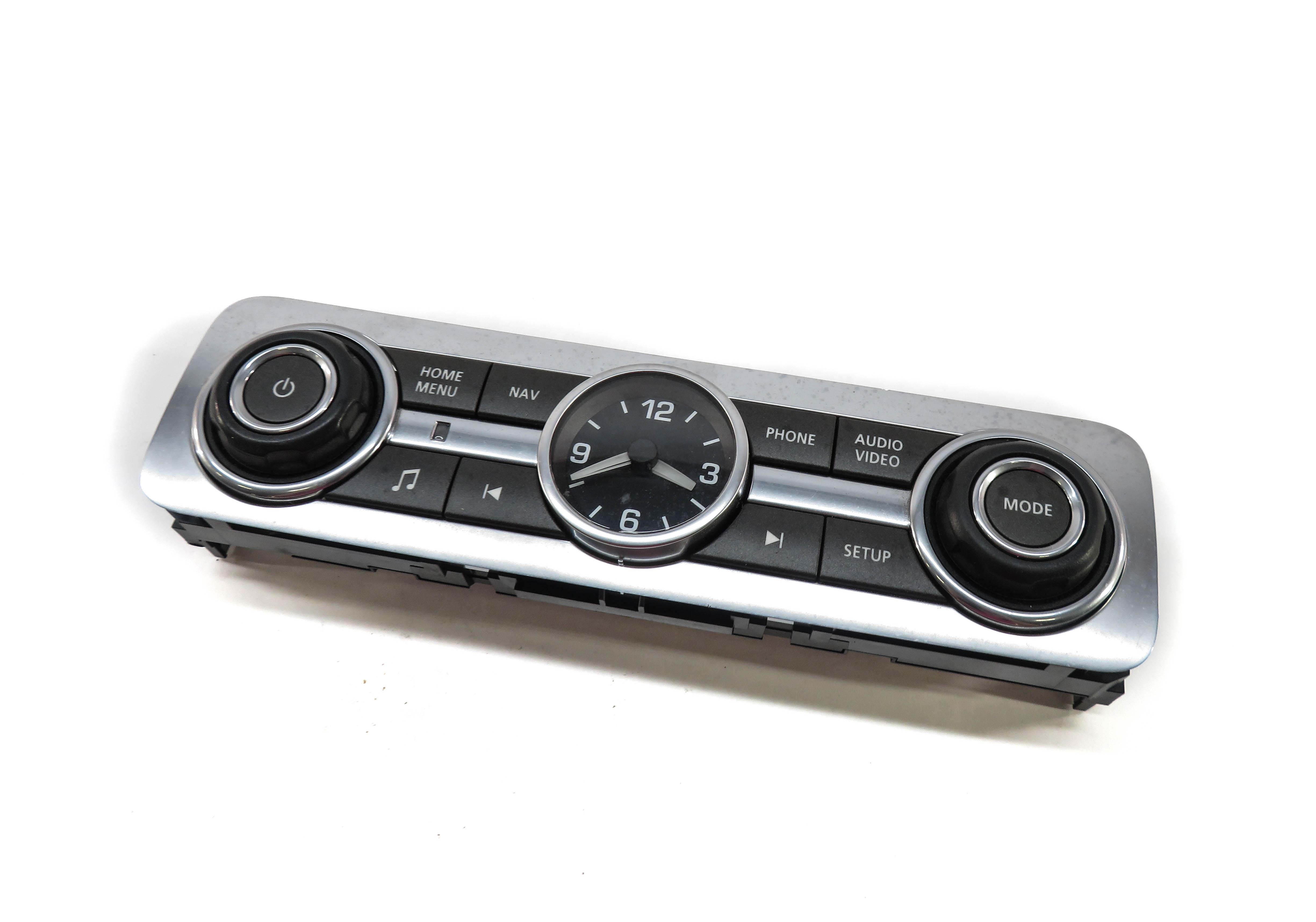 2010-2016 LR4 RANGE ROVER SPORT (L320) RADIO NAVI PHONE VIDEO CLOCK INFO SWITCH — exact item pictured