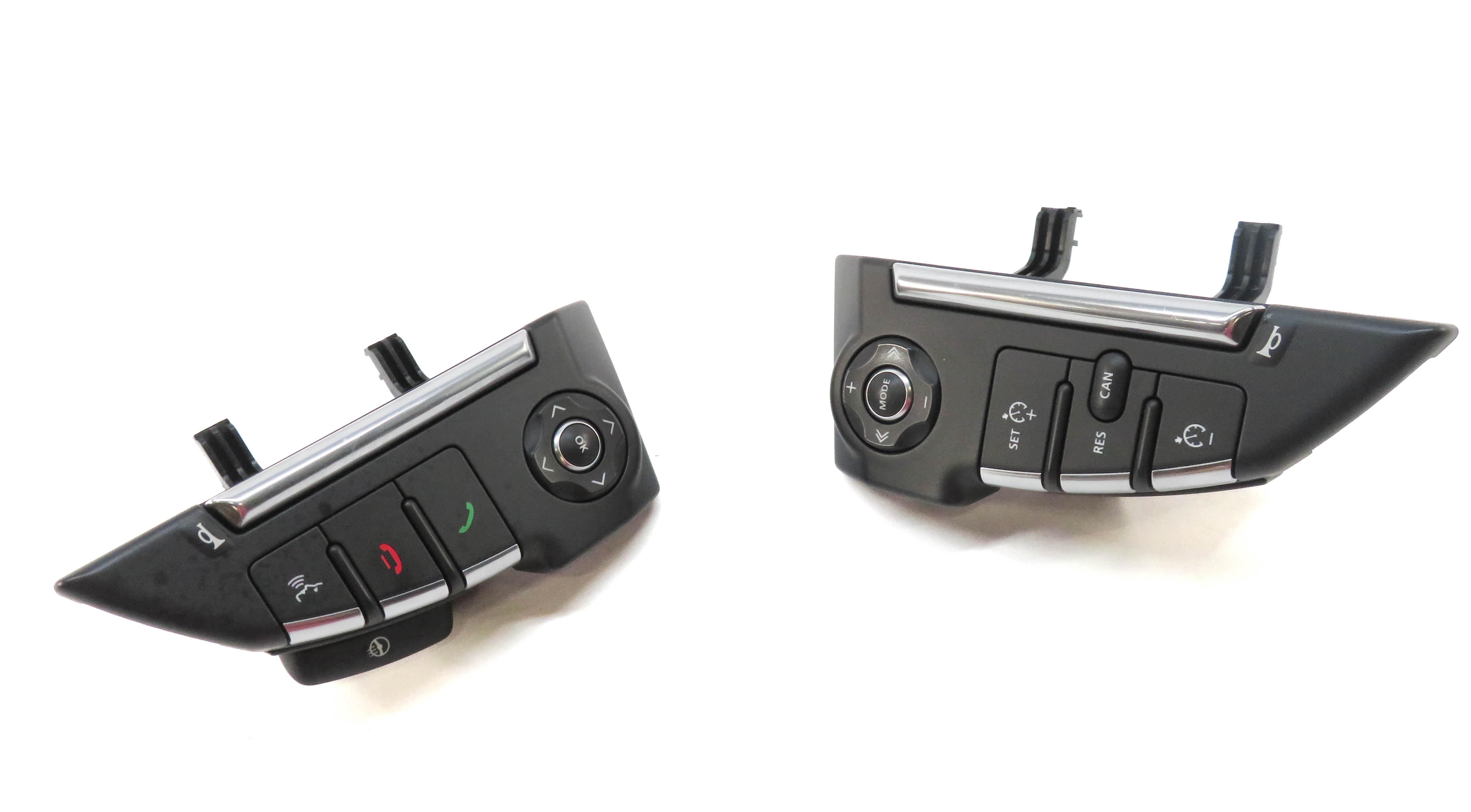 2012 RANGE ROVER SPORT (L320) LEFT & RIGHT STEERING WHEEL SWITCH BUTTON — exact item pictured
