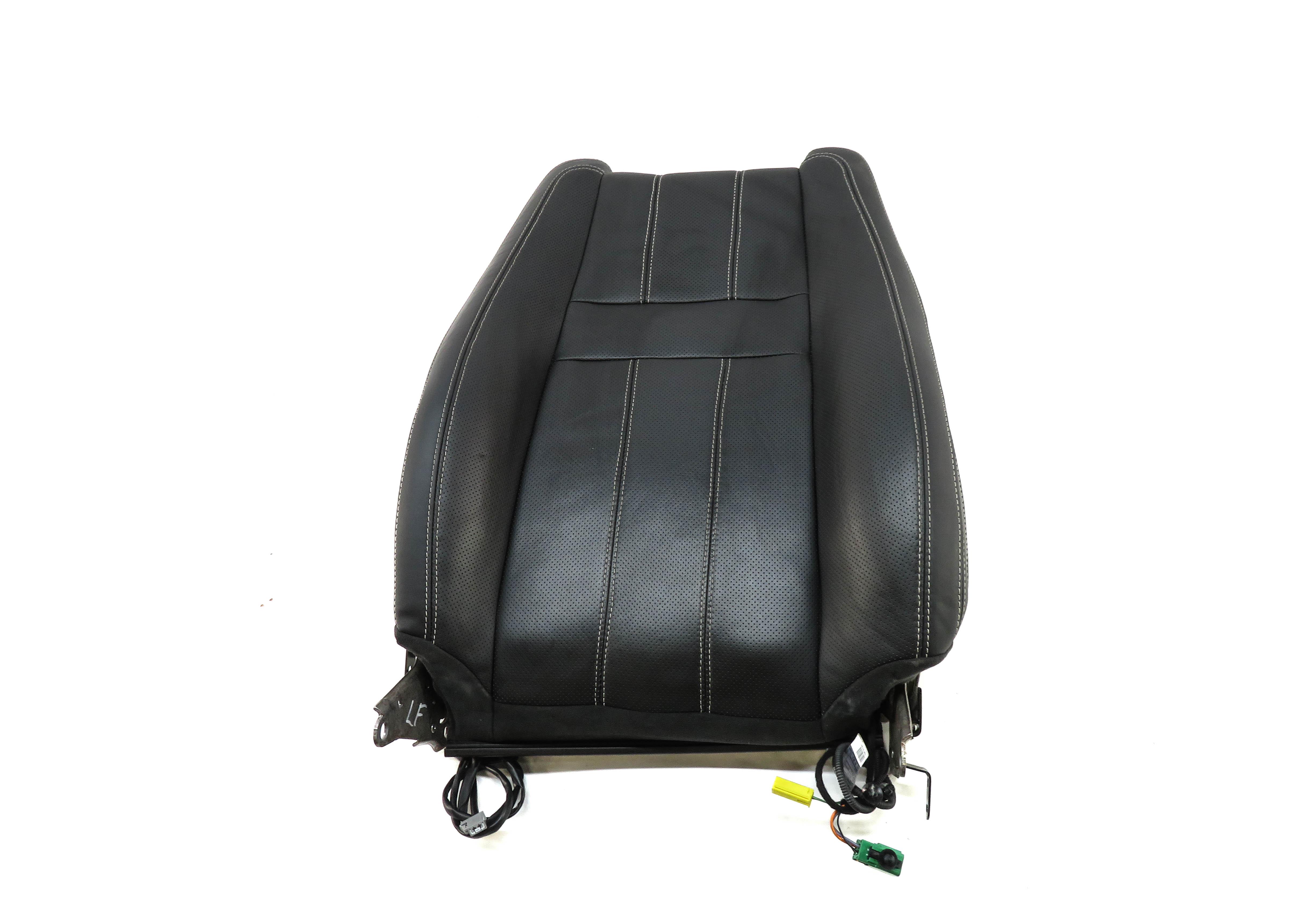 2012 RANGE ROVER SPORT (L320) DRIVER UPPER TOP HEATED SEAT CUSHION (BLACK) — exact item pictured