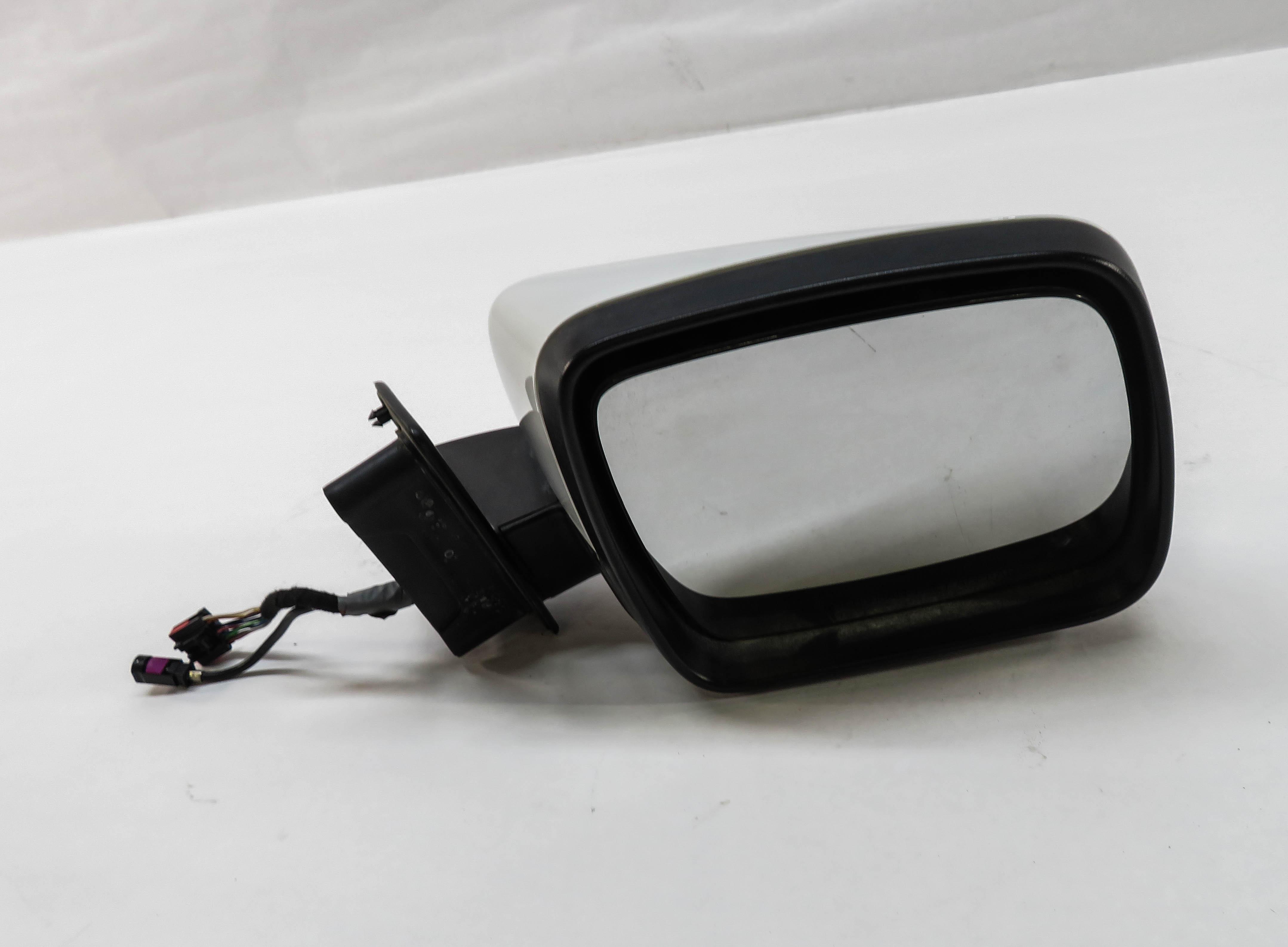 10-13 LR4 RANGE ROVER SPORT L320 RIGHT P-FOLD MEMORY HEATED CAMERA MIRROR WHITE — exact item pictured