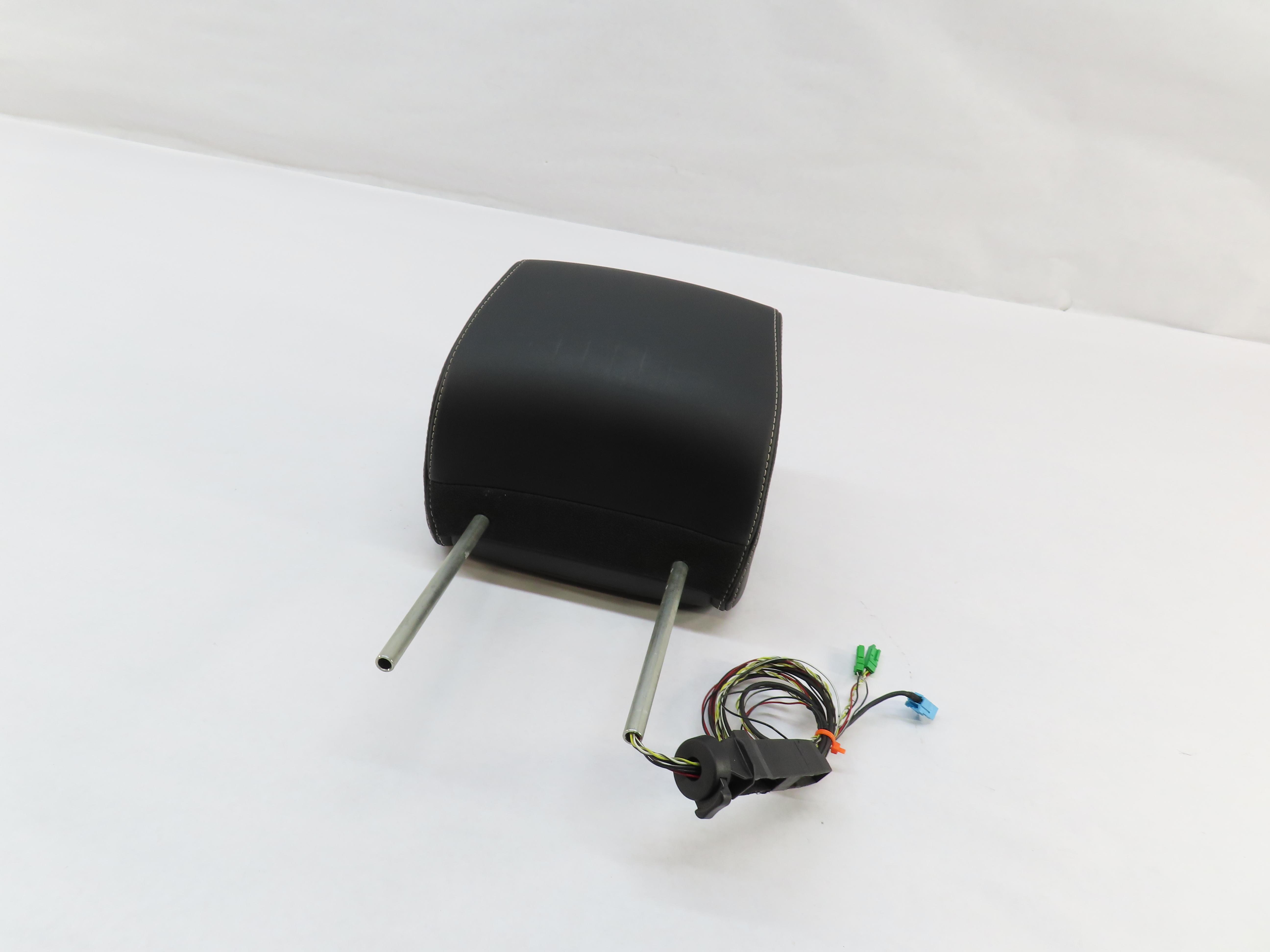 10-13 RANGE ROVER SPORT L320 FRONT LEFT or RIGHT SEAT HEADREST w/ SCREEN (BLACK) — exact item pictured