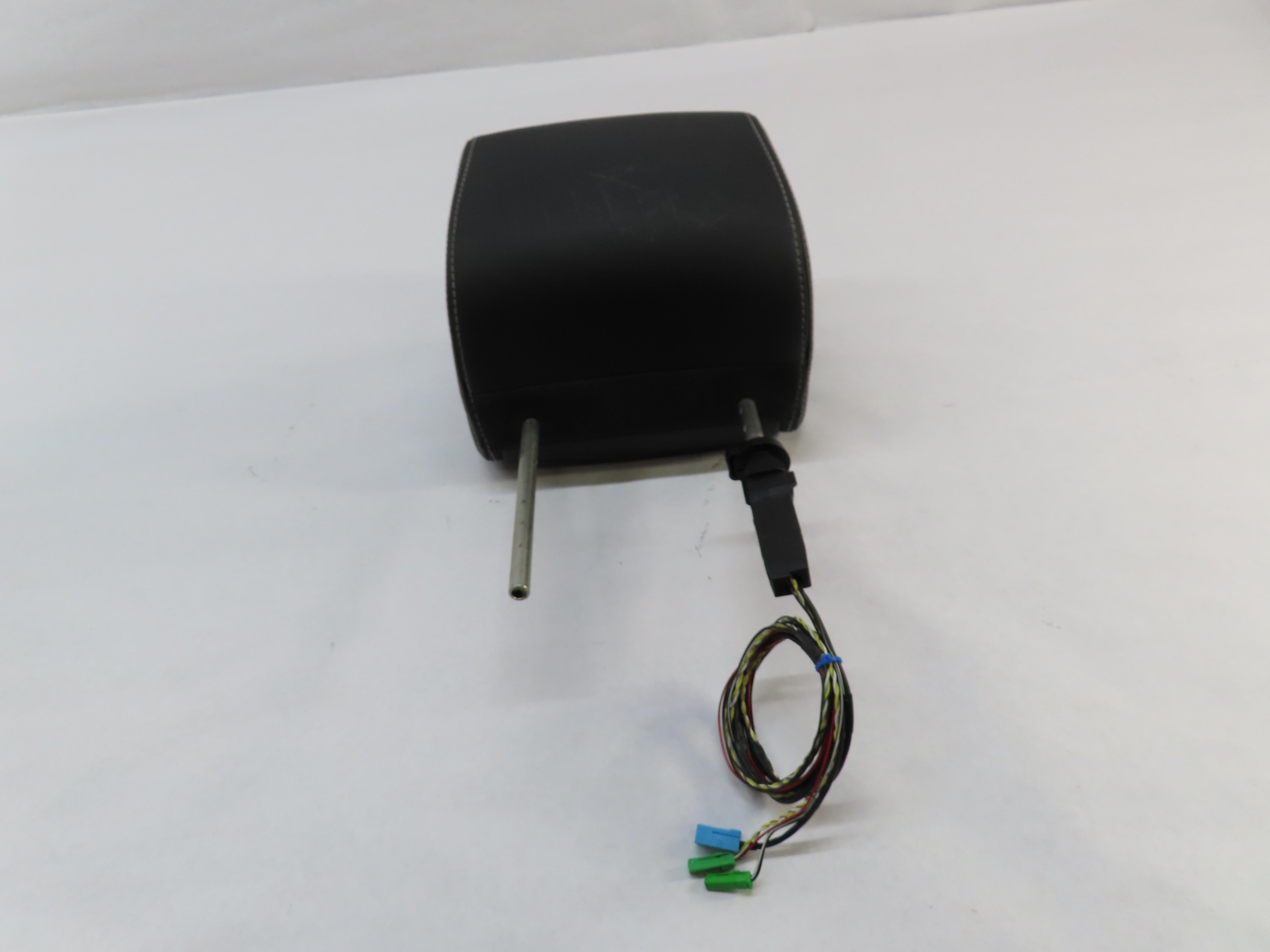 10-13 RANGE ROVER SPORT L320 FRONT LEFT or RIGHT SEAT HEADREST w/ SCREEN (BLACK) — exact item pictured
