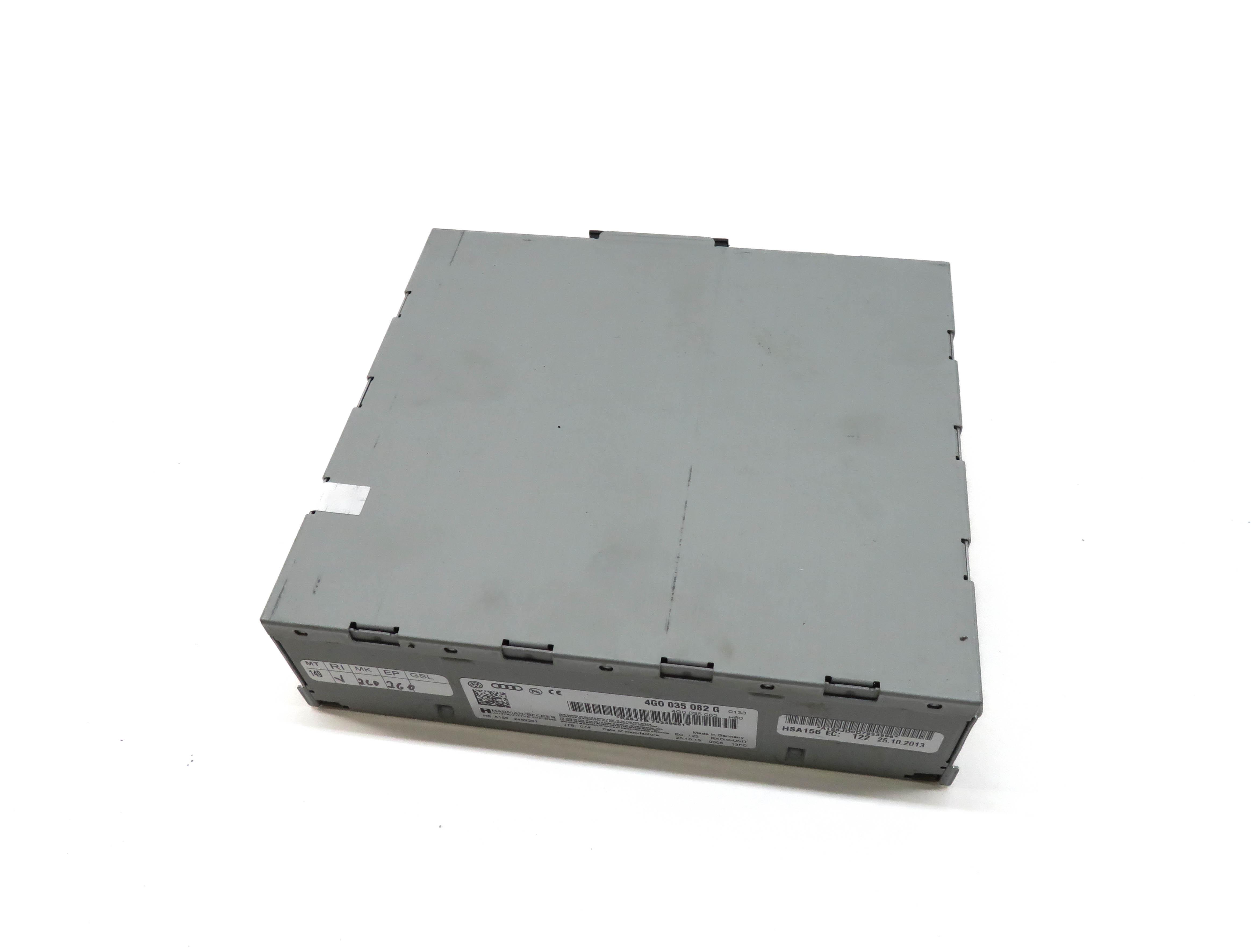 2014 AUDI Q5 (B8 8R) AM/FM RADIO STEREO RECEIVER CONTROL MODULE (HARMAN BECKER) — exact item pictured