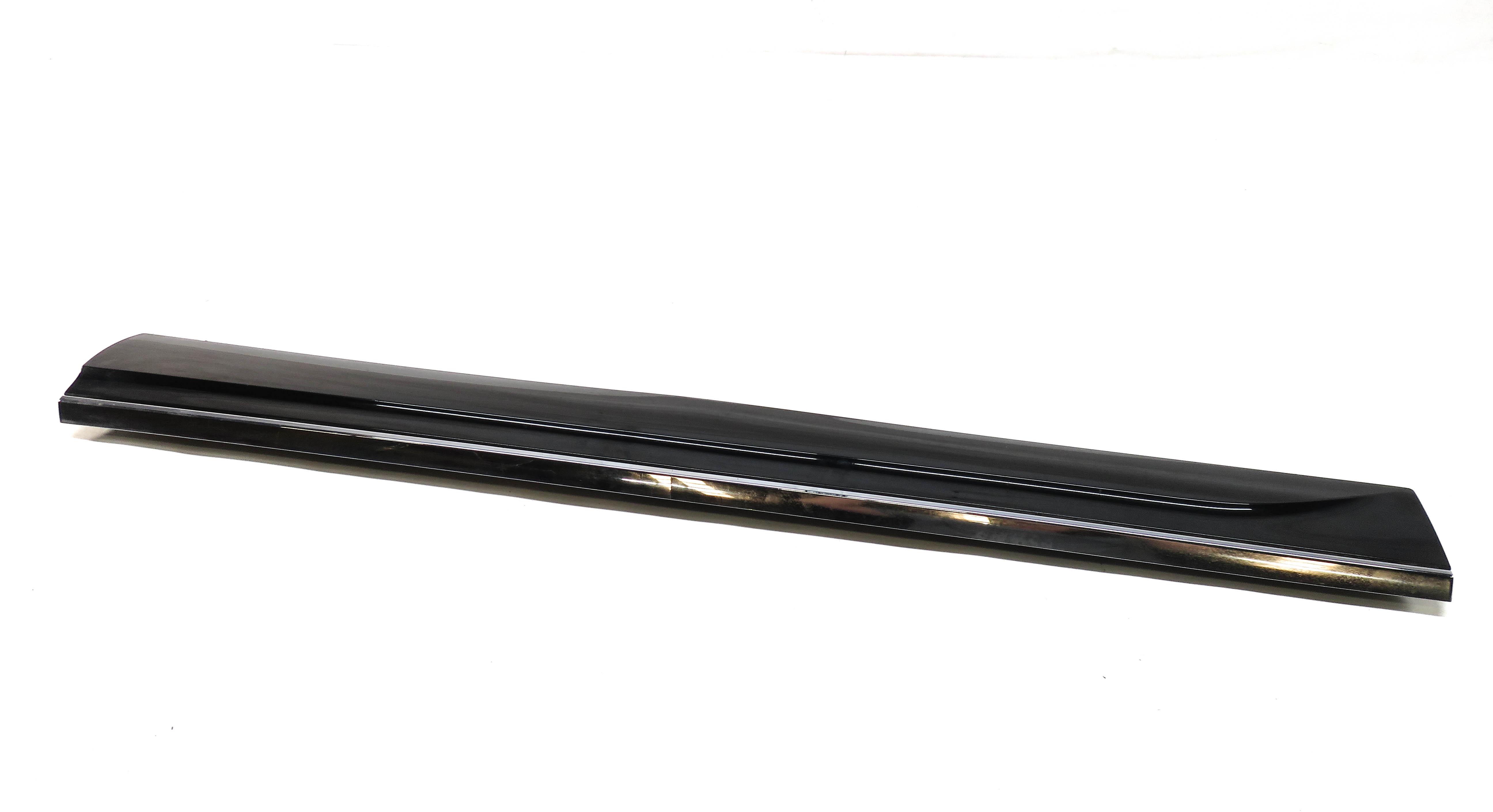 2014 AUDI Q5 (B8 8R) LEFT FRONT DRIVER DOOR LOWER MOULDING RUNNER TRIM (BLACK) — exact item pictured