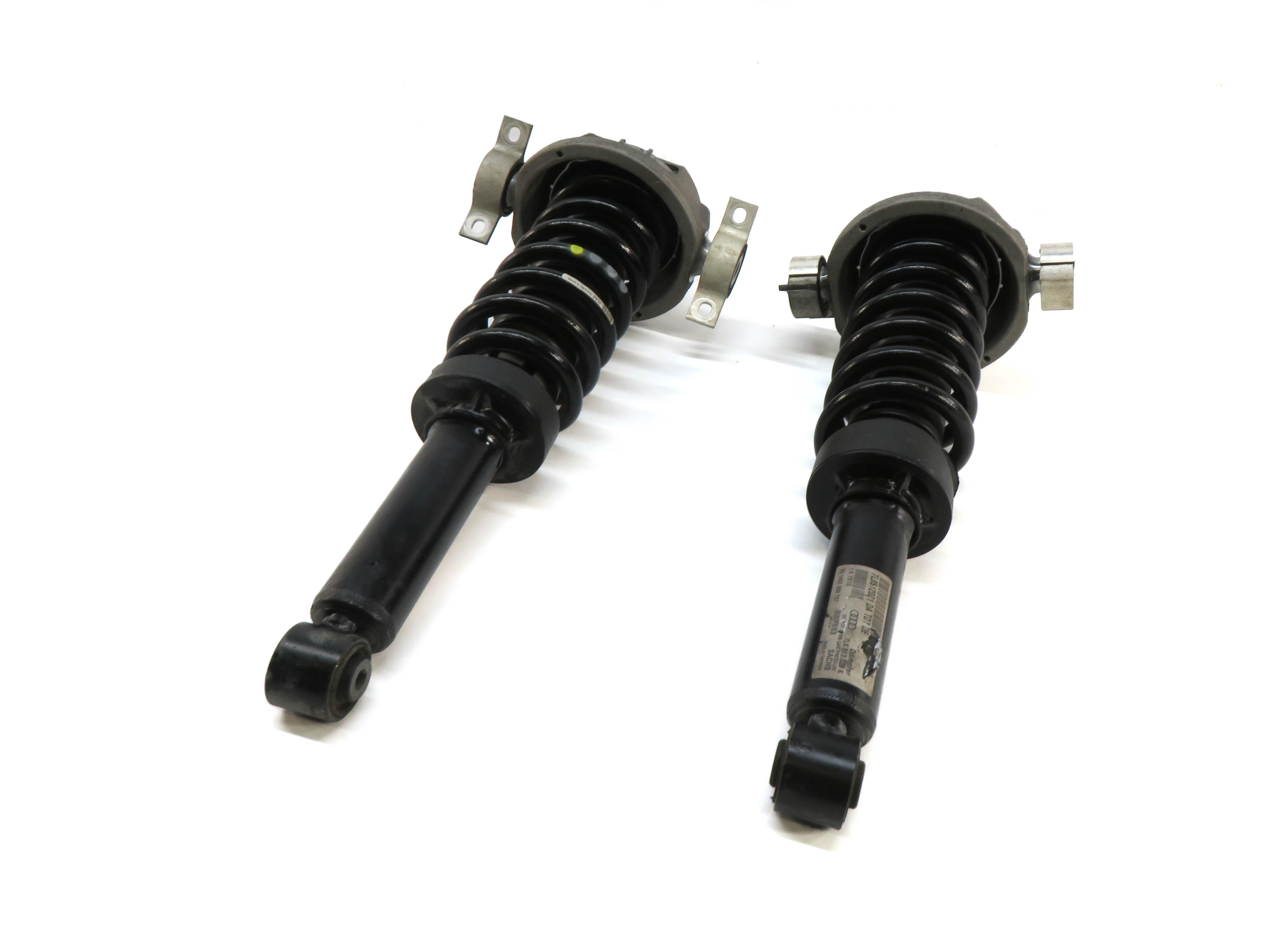 2007-2015 AUDI Q7 (4L) REAR LEFT & RIGHT SUSPENSION SHOCK STRUT SET-2 — exact item pictured