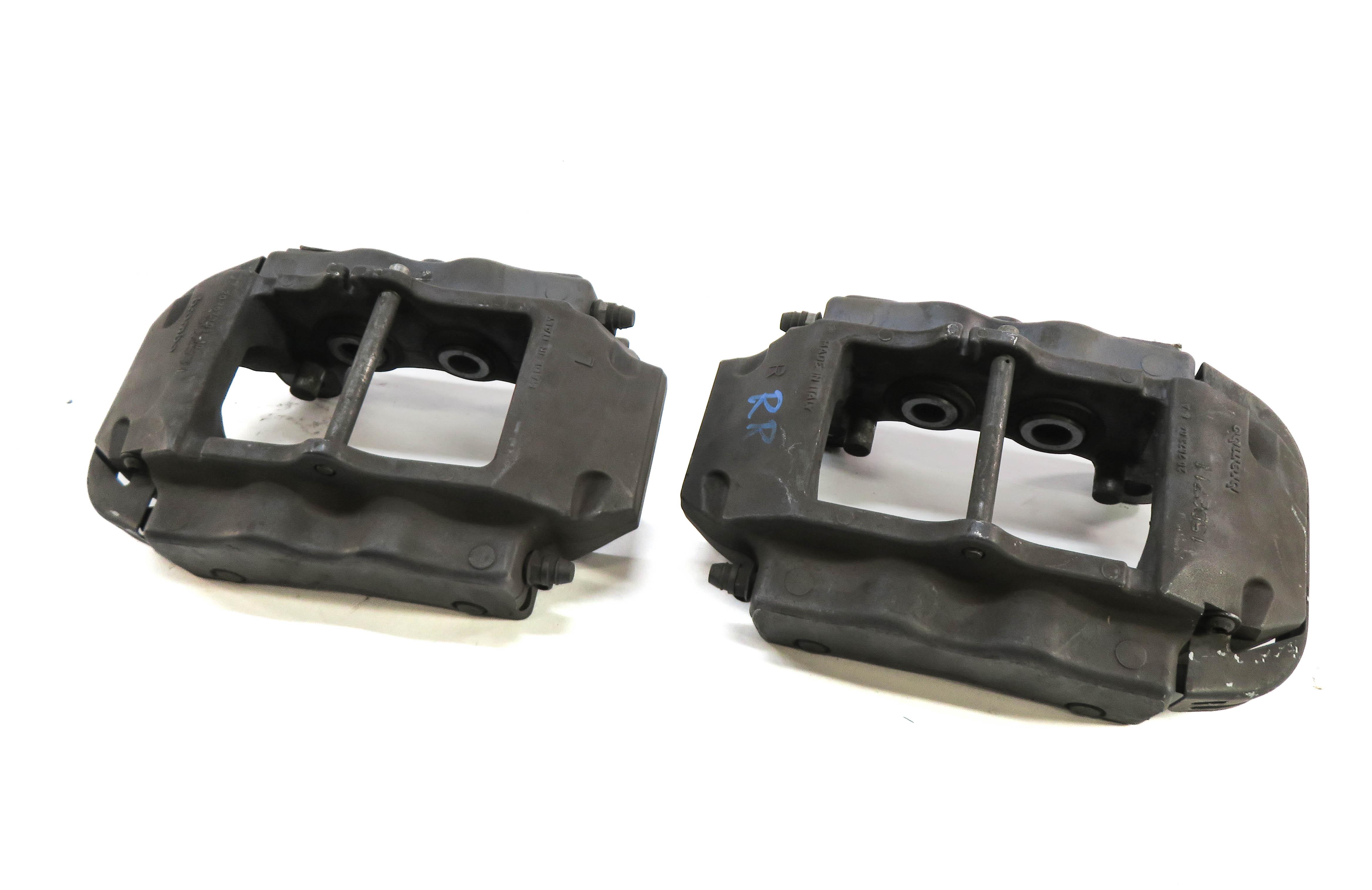 2004-2015 VW TOUAREG AUDI Q7 (4L) REAR ABS DISC BRAKE CALIPER SET-2 (BREMBO) — exact item pictured