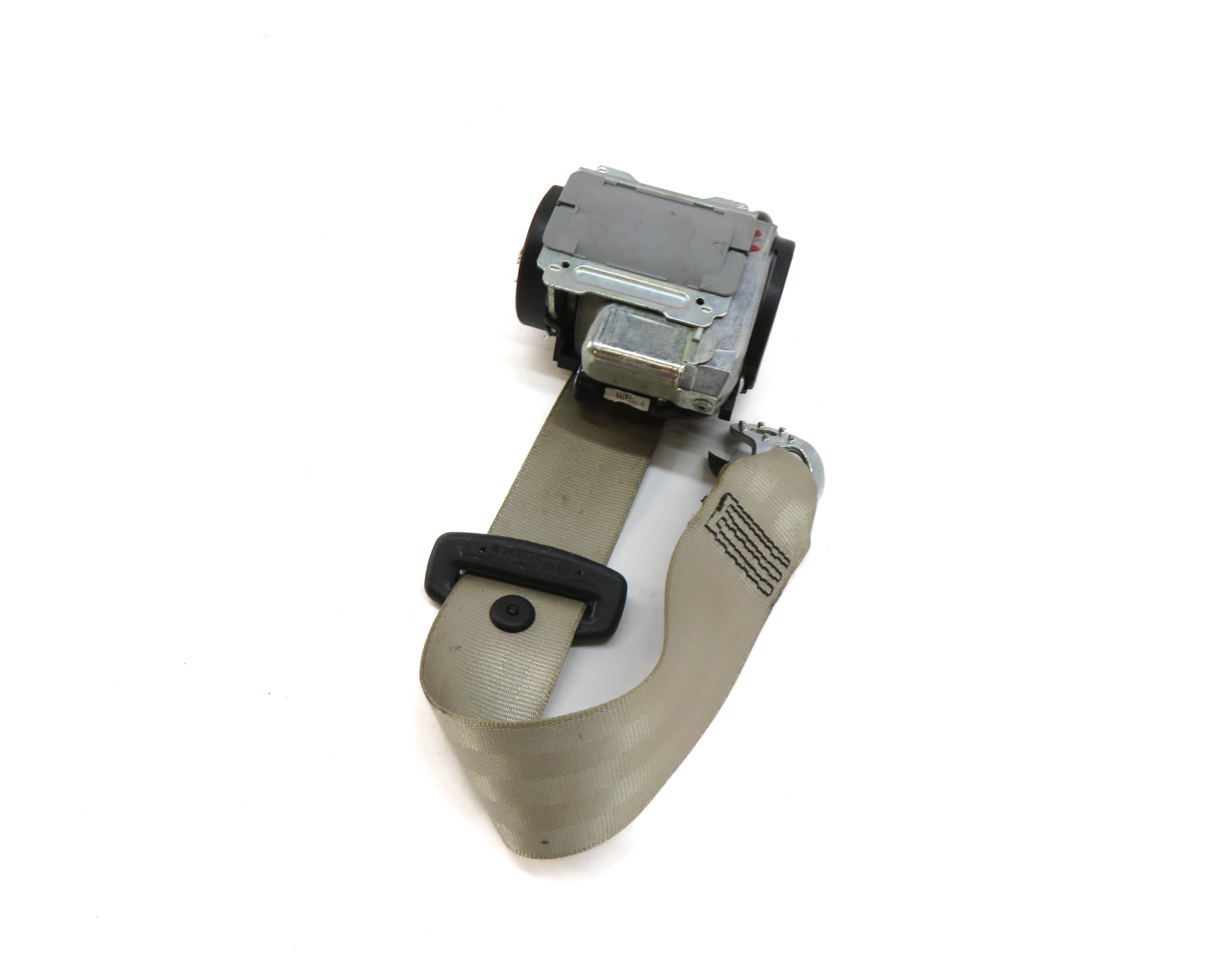 2011 AUDI A5 (B8 8T) CONVERTIBLE REAR LEFT SEATBELT RETRACTOR (BEIGE) — exact item pictured