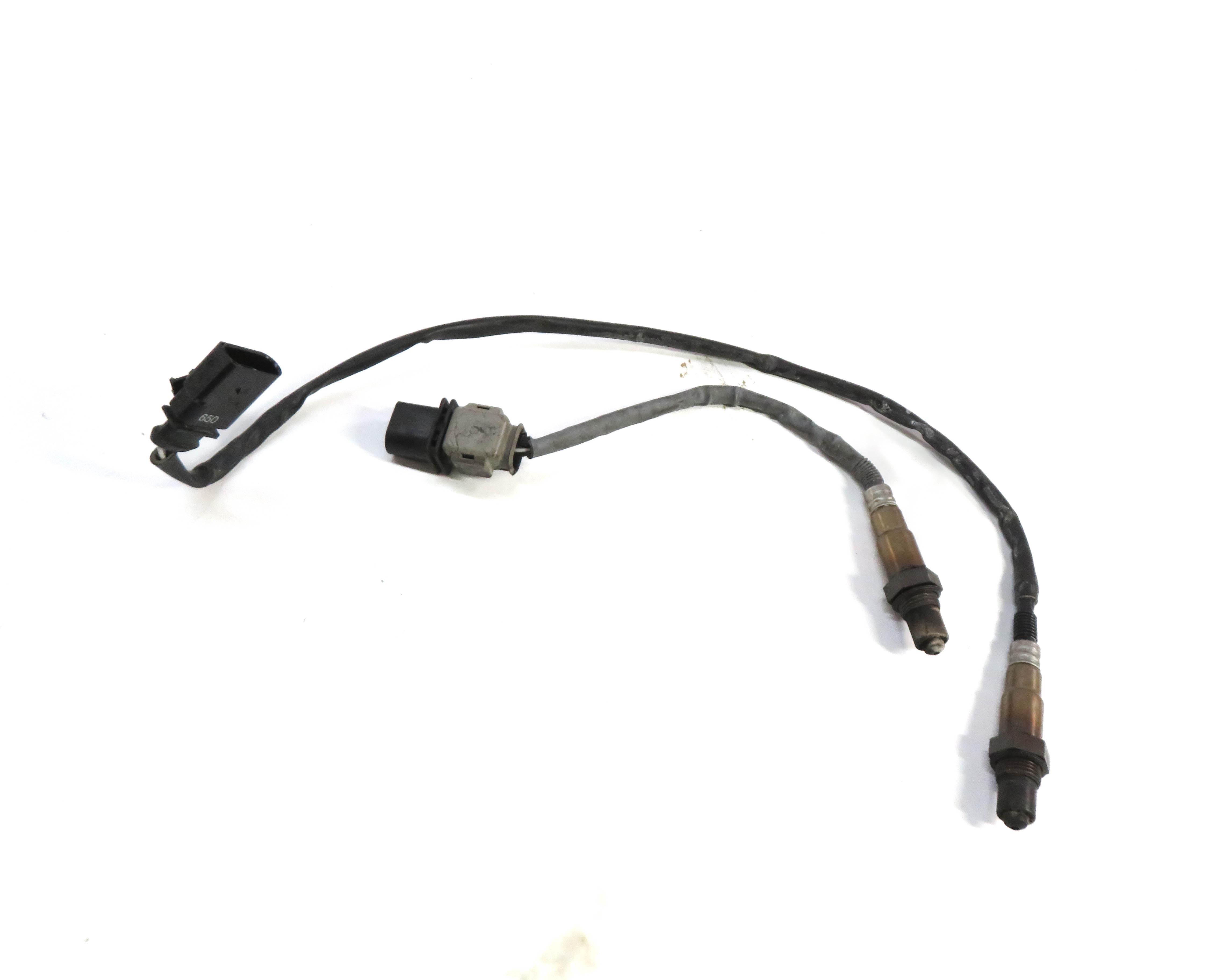 2011 AUDI A5 (B8 8T) 2.0L CAEB PRE POST CAT O2 OXYGEN LAMBDA PROBE SENSOR SET-2 — exact item pictured