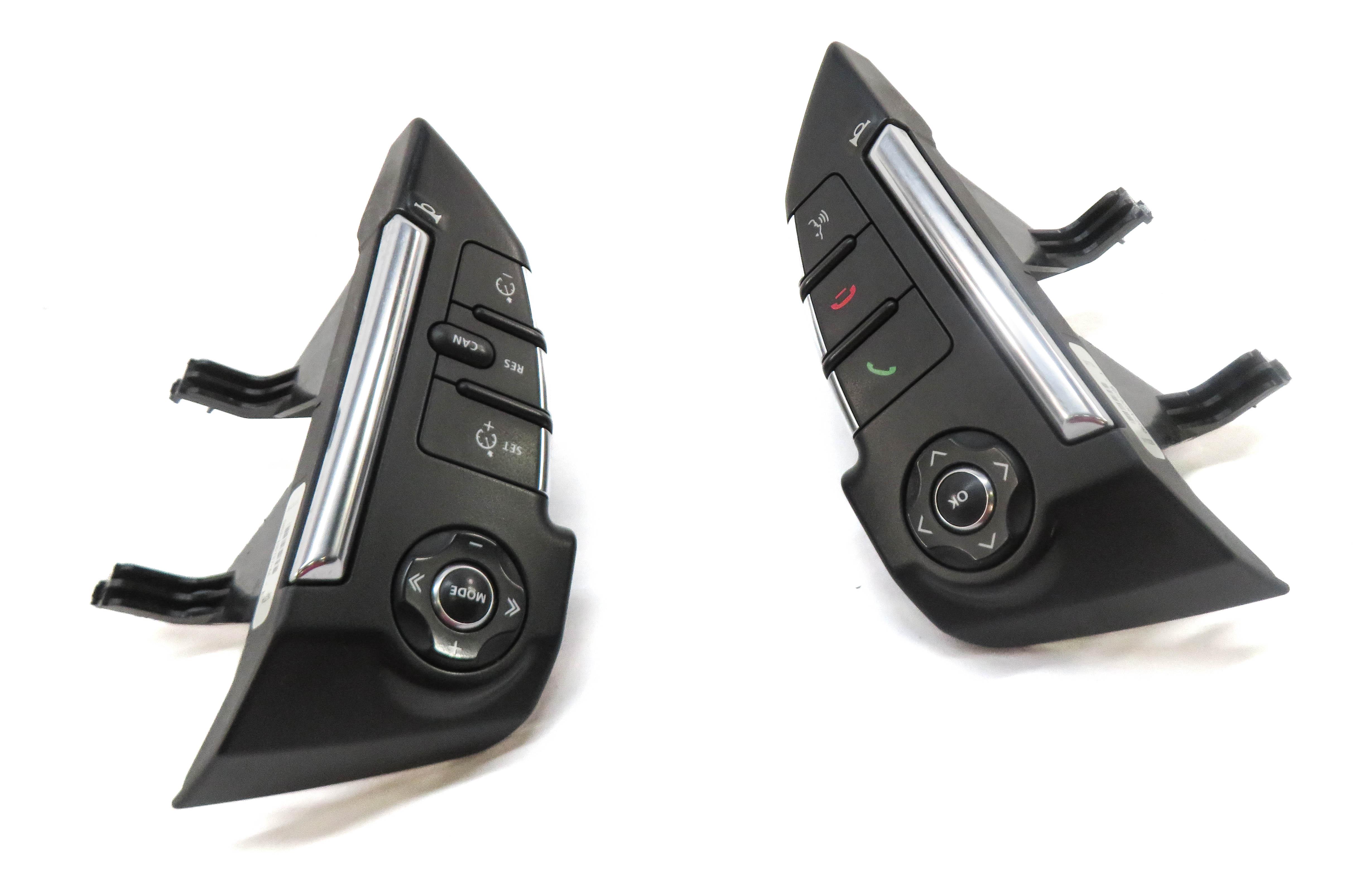 2012 RANGE ROVER SPORT L320 RADIO PHONE CRUISE STEERING WHEEL SWITCH BUTTON SET — exact item pictured