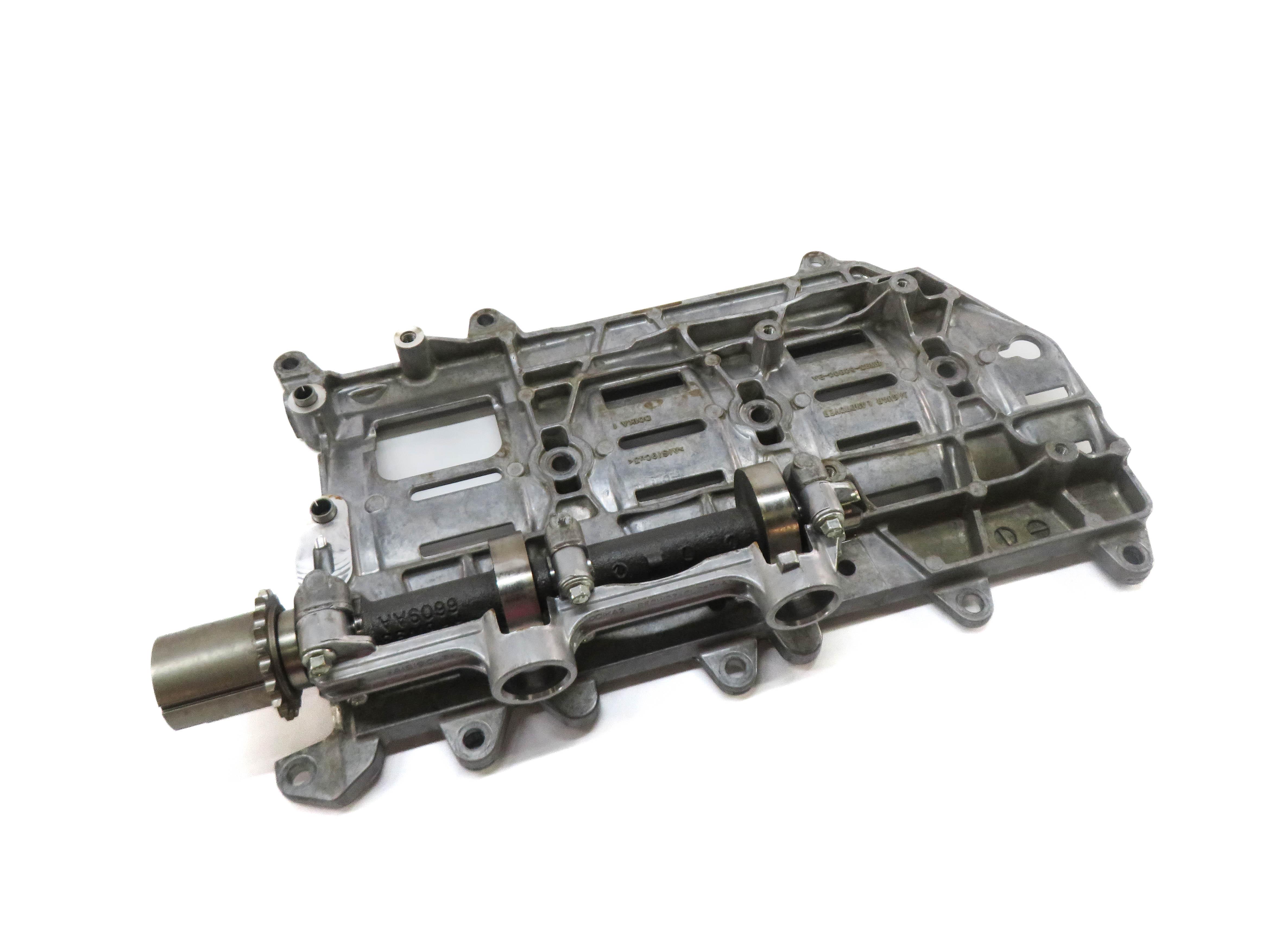 2012 RANGE ROVER SPORT (L320) 5.0L AJ133 SUPERCHARGED ENGINE OIL PAN BAFFLE TRAY — exact item pictured