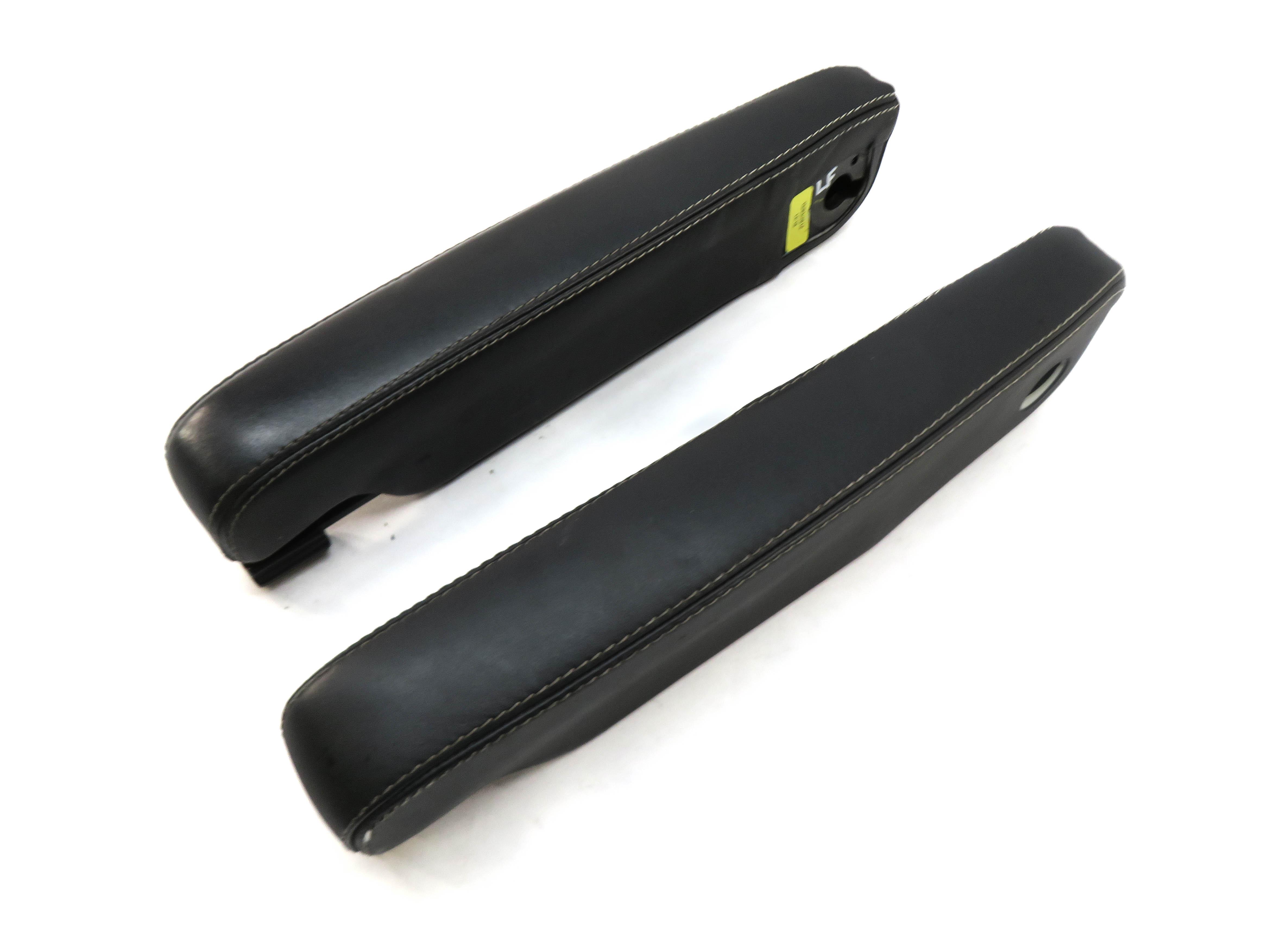 2012 RANGE ROVER SPORT (L320) FRONT LEFT & RIGHT SEAT ARMREST SET (EBONY BLACK) — exact item pictured
