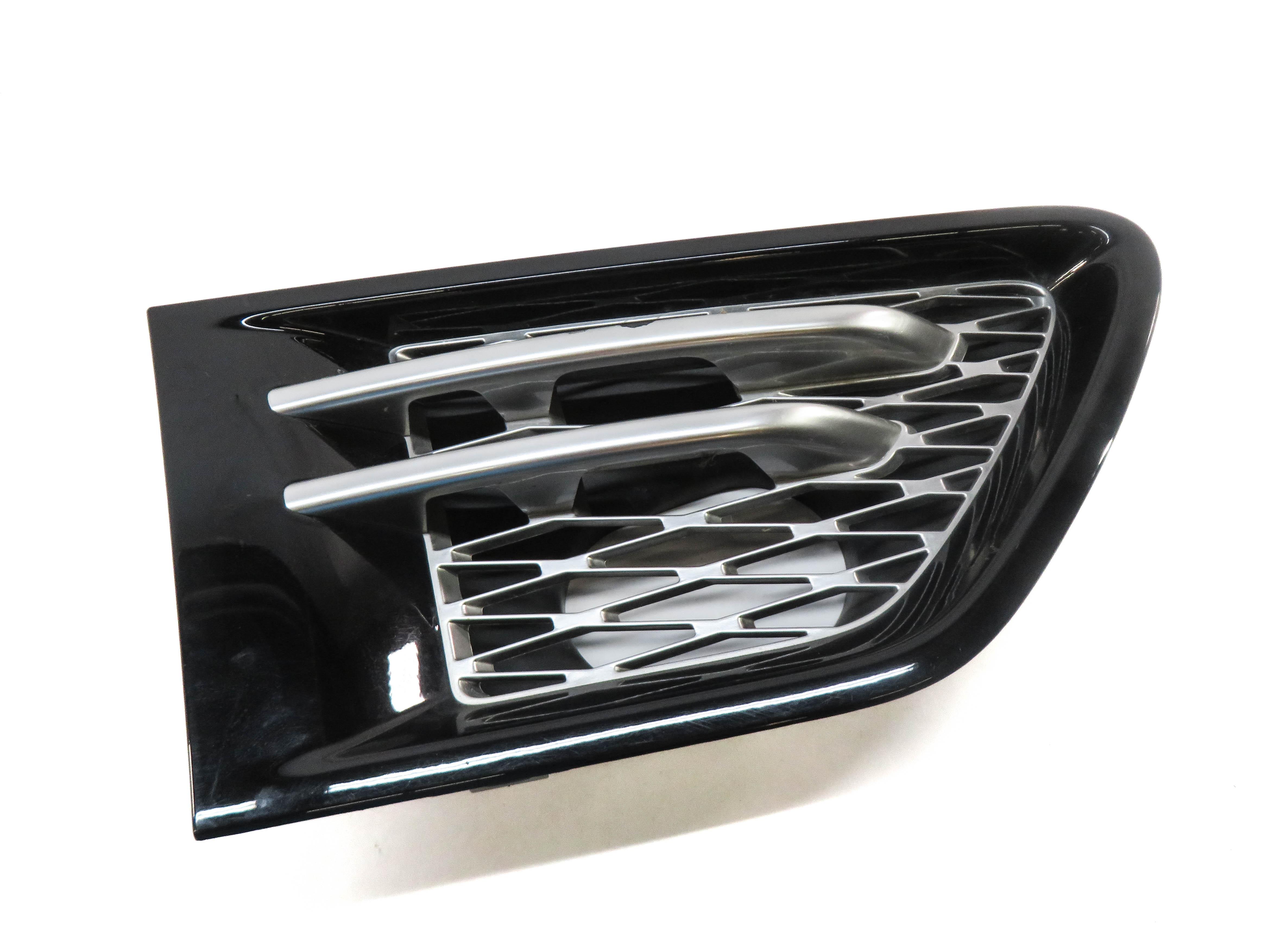 2012 RANGE ROVER SPORT (L320) RIGHT FRONT PASSENGER FENDER GRILLE TRIM (BLACK) — exact item pictured