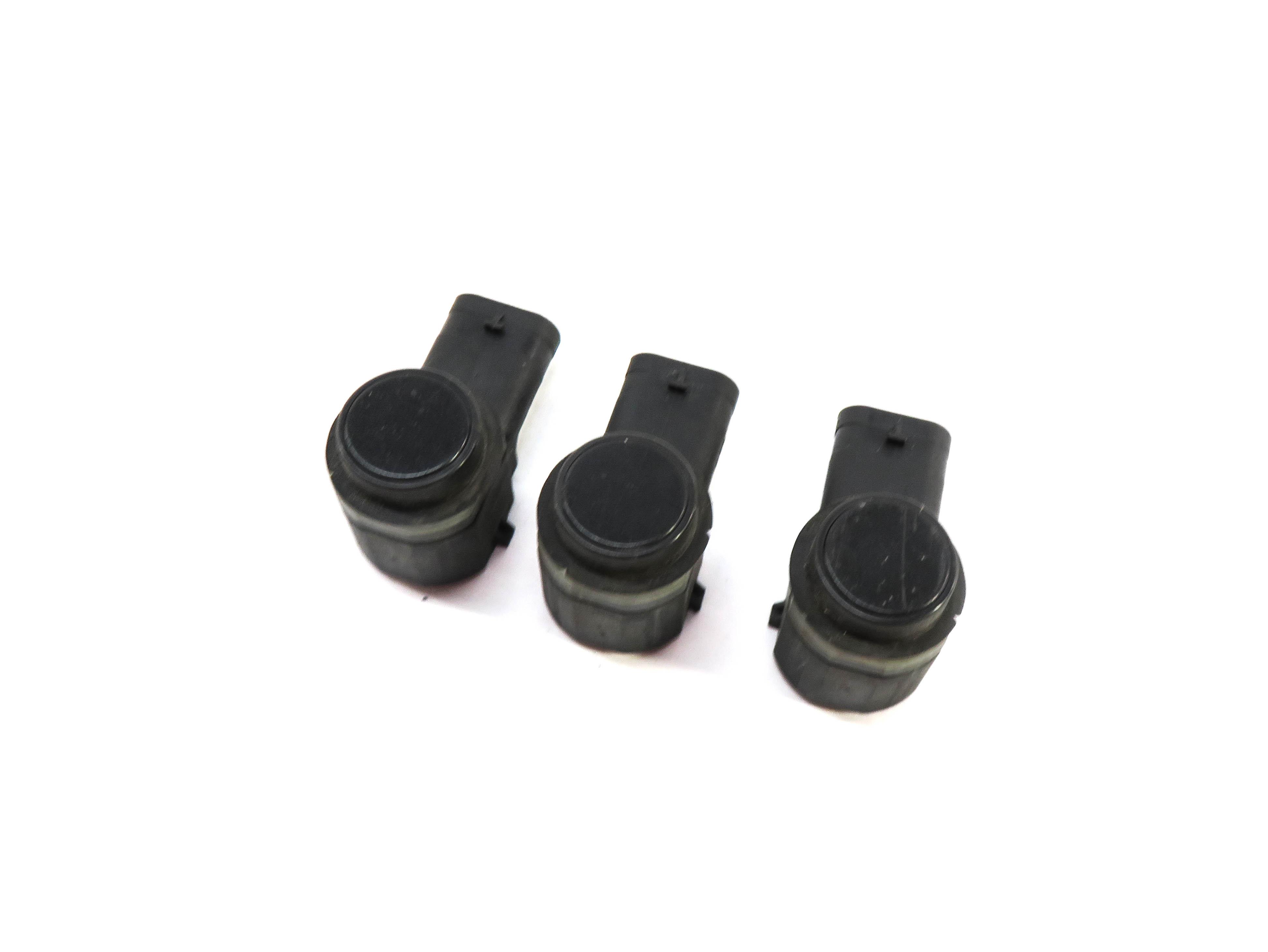 2012 RANGE ROVER SPORT (L320) FRONT PDC PARK DISTANCE SENSOR SET-3 (BLACK 820) — exact item pictured