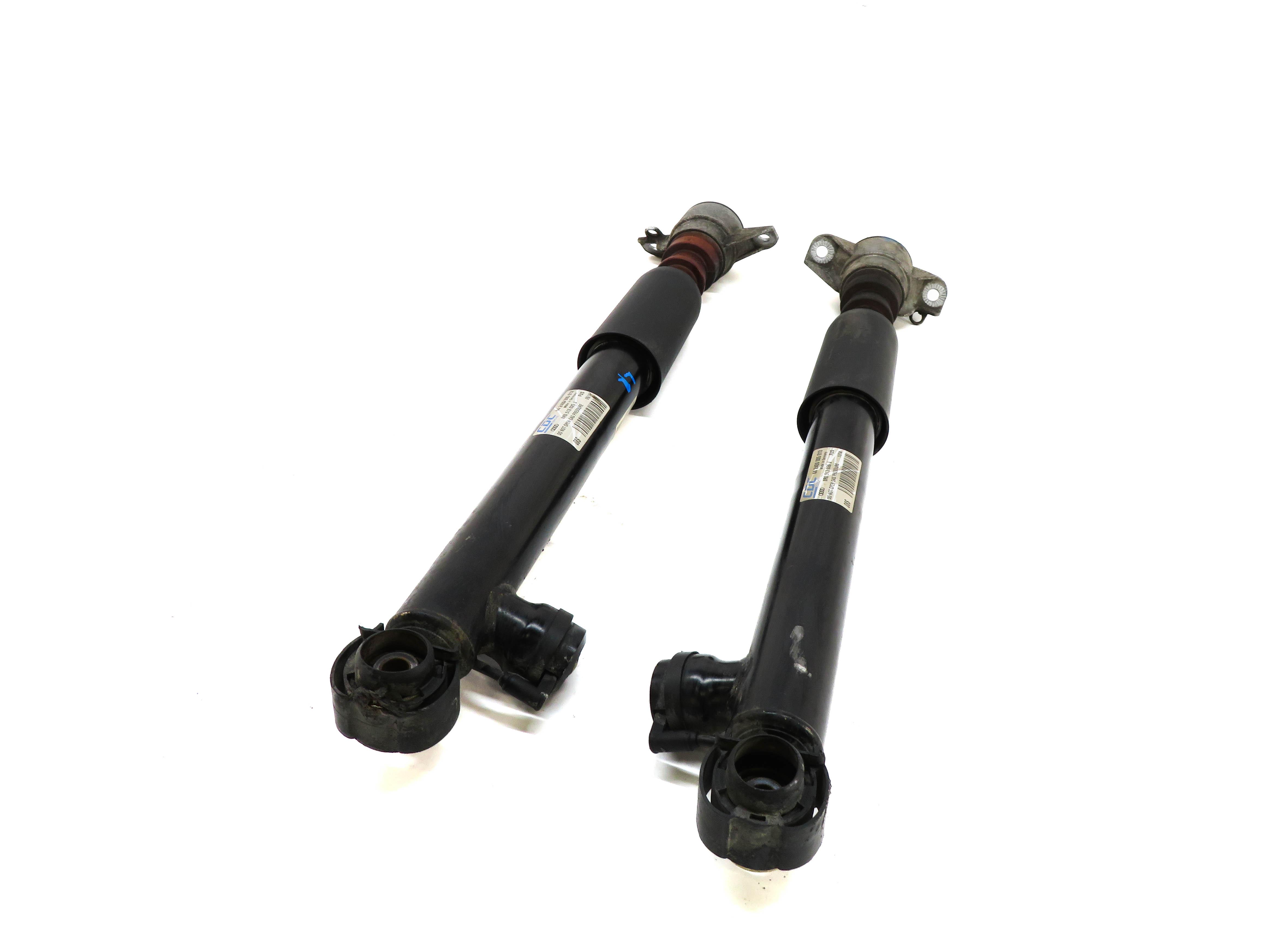 2014 AUDI Q5 (B8 8R) REAR EDC ELECTRIC DAMPING SUSPENSION SHOCK STRUT SET-2 — exact item pictured