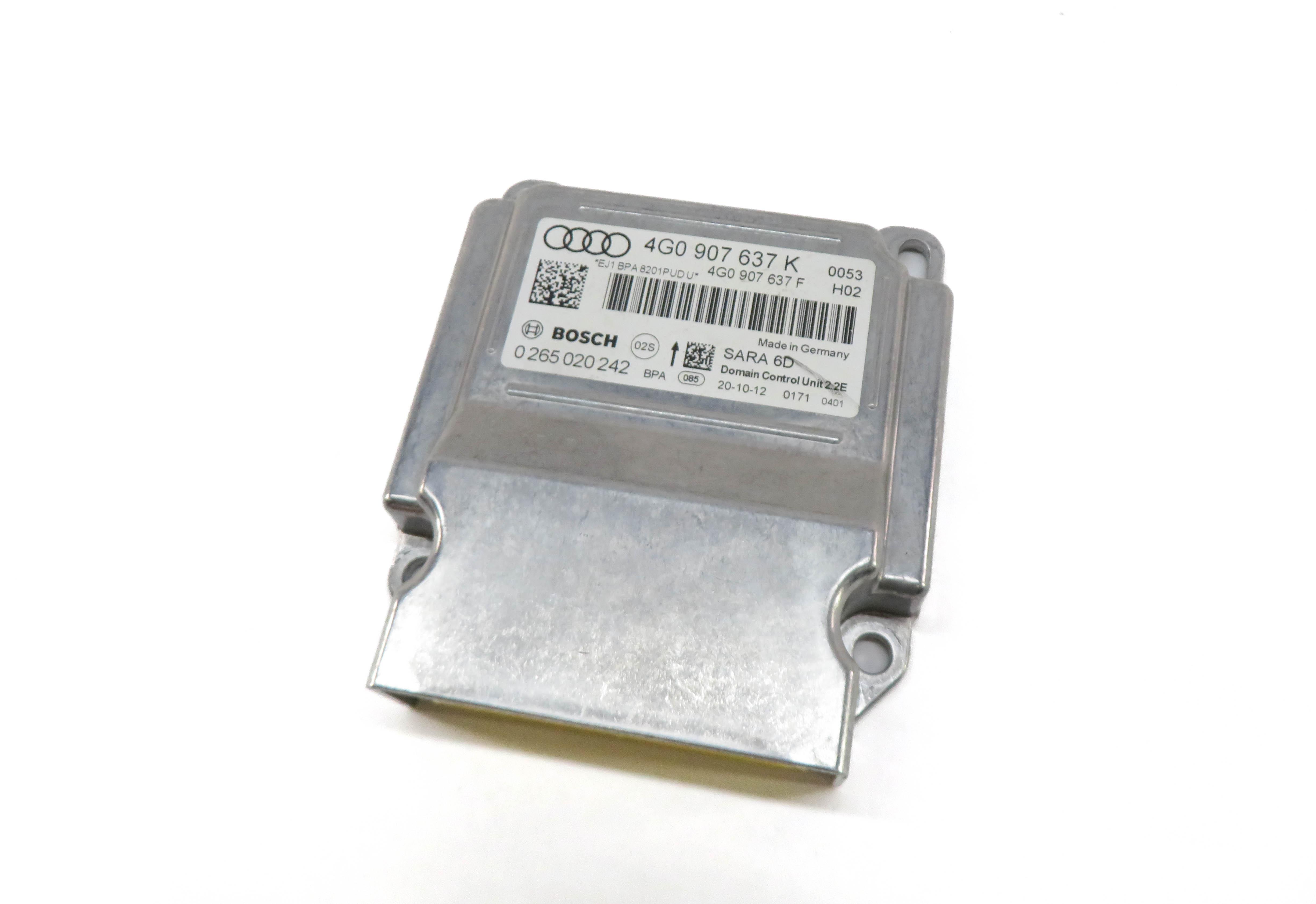 2013 AUDI A6 (C7) ESP YAW SPEED ACCELERATION TURN RATE STABILITY SENSOR MODULE — exact item pictured