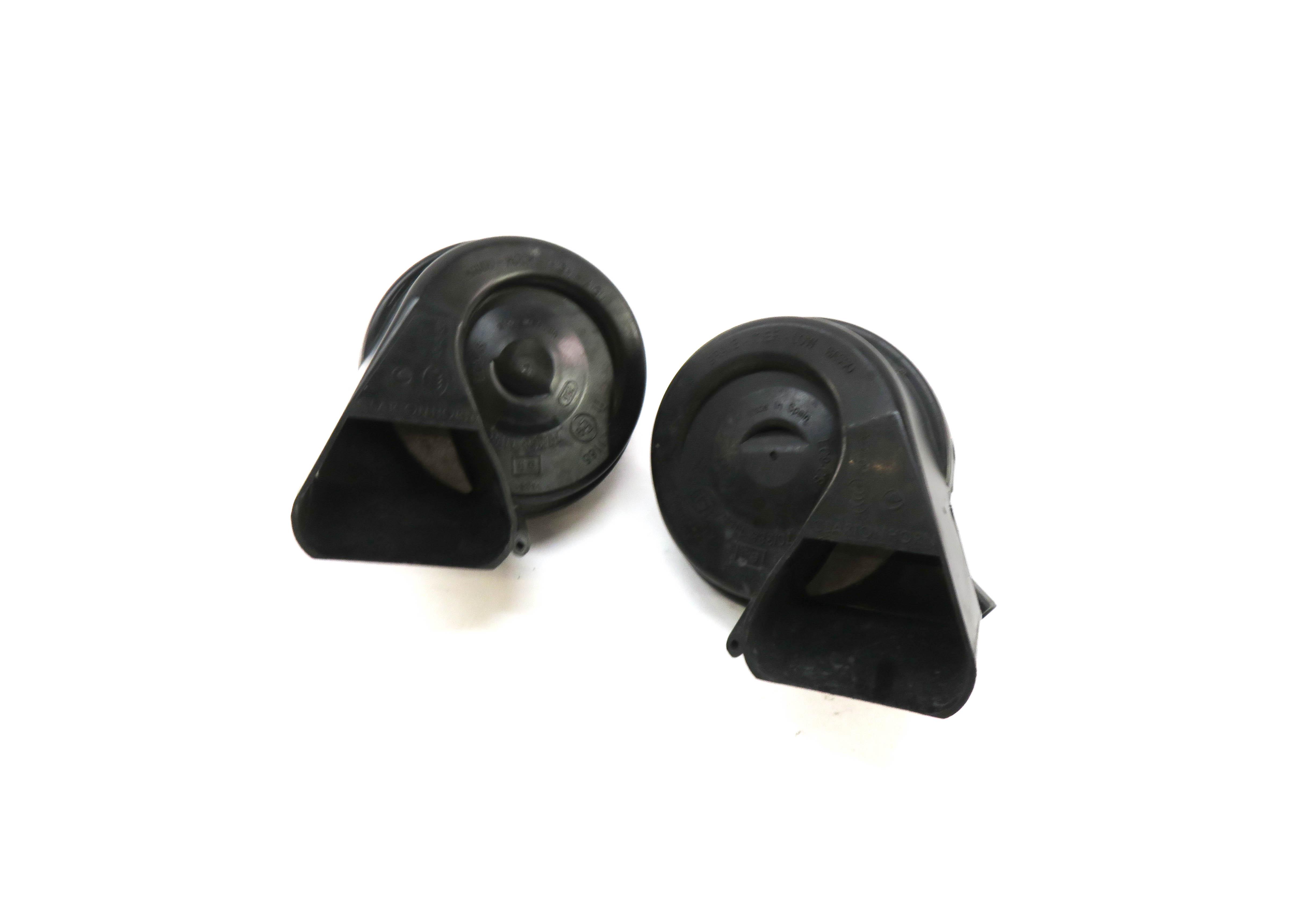 2012-2020 AUDI A6 S6 A7 S7 RS7 A8 S8 (C7 D4) HIGH & LOW TONE SAFETY HORN SET-2 — exact item pictured