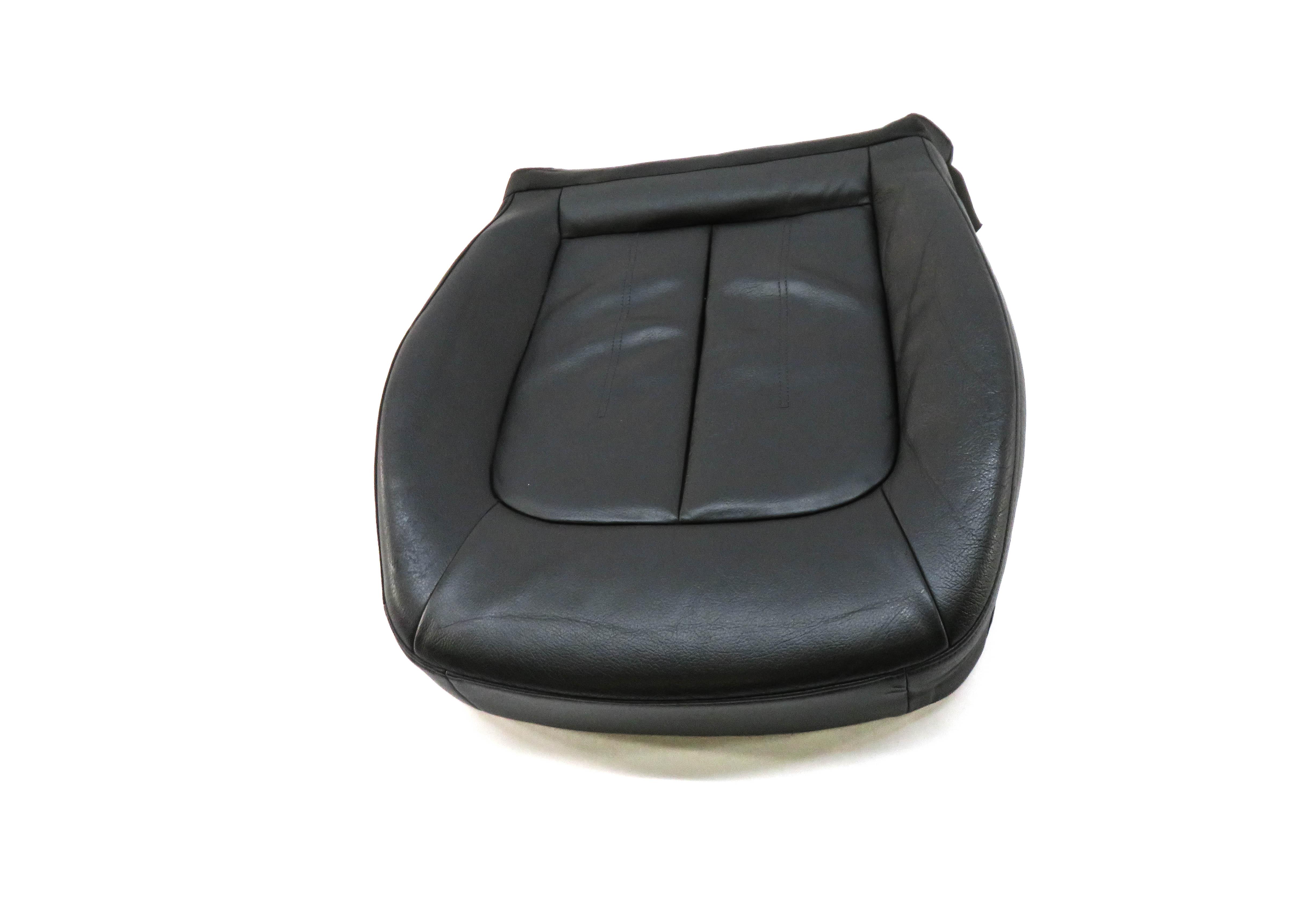 2013 AUDI A6 (C7) LEFT FRONT DRIVER LOWER BOTTOM HEATED SEAT CUSHION (BLACK) — exact item pictured