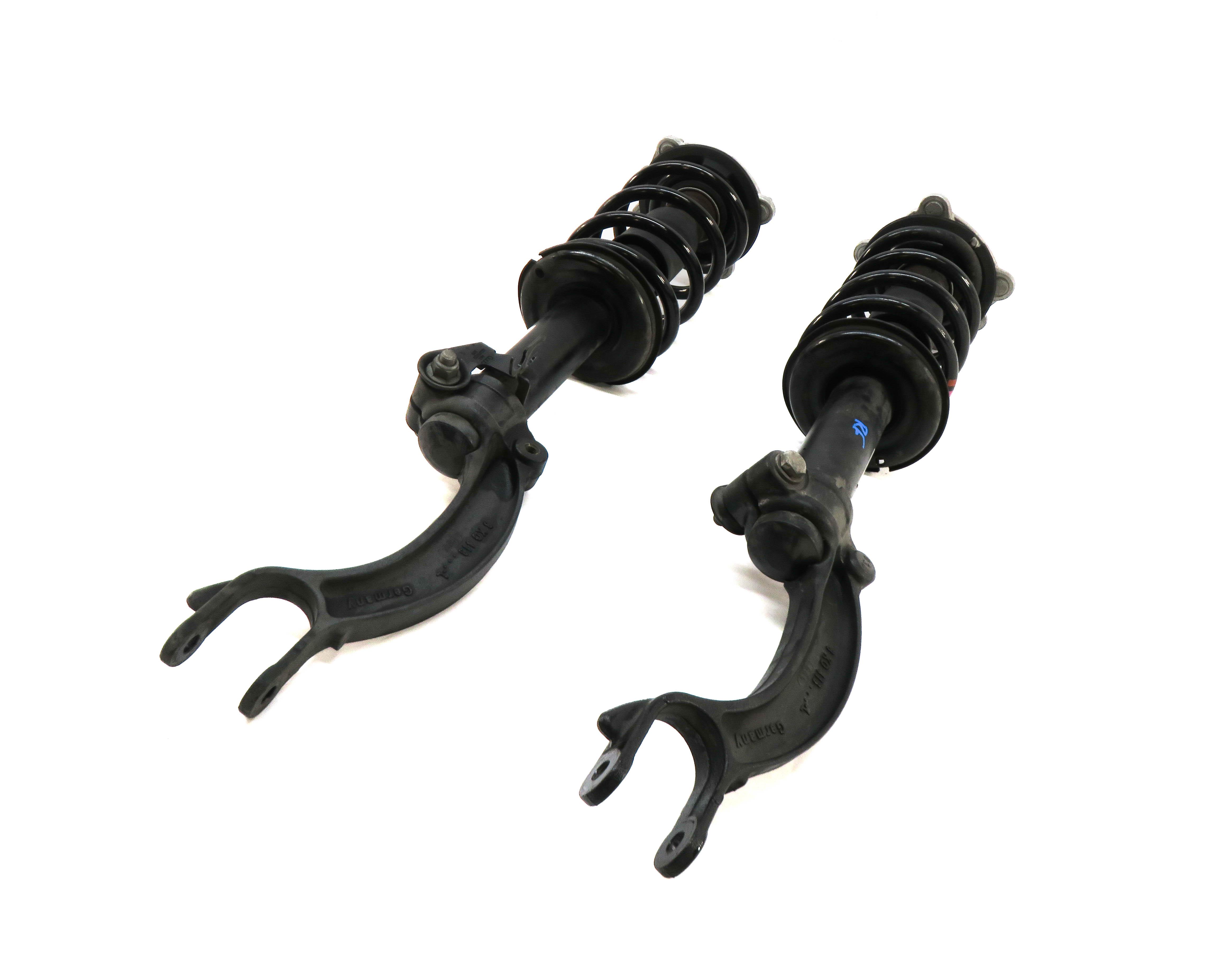 2012-2017 AUDI A6 A7 (C7) FRONT LEFT & RIGHT STANDARD SUSPENSION SHOCK STRUT SET — exact item pictured