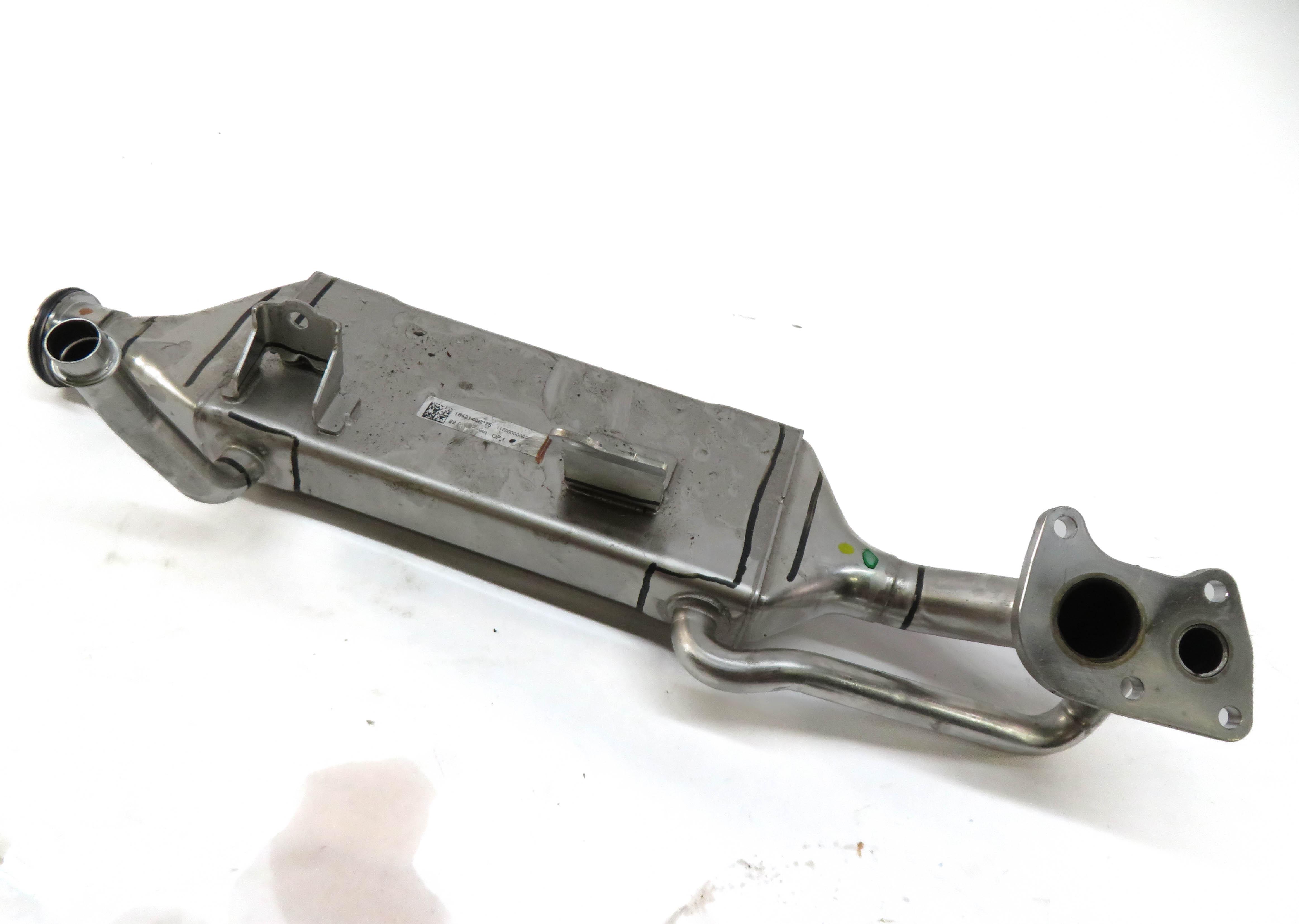 2010 MERCEDES ML350 (W164) 3.0L OM642 DIESEL ENGINE EGR EXHAUST INTERCOOLER — exact item pictured