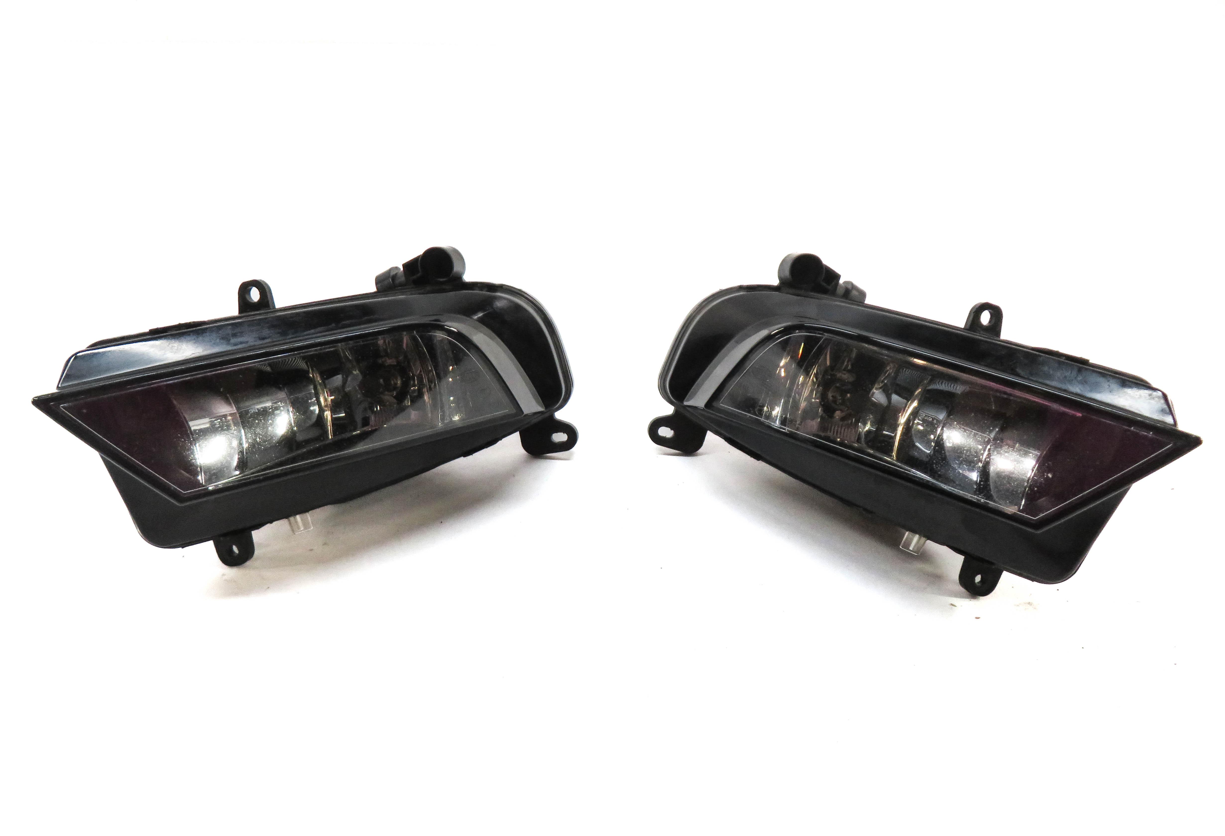 2013-2016 AUDI A4 (B8 8K) FRONT LEFT & RIGHT FOGLIGHT FOG LIGHT LAMP SET-2 — exact item pictured
