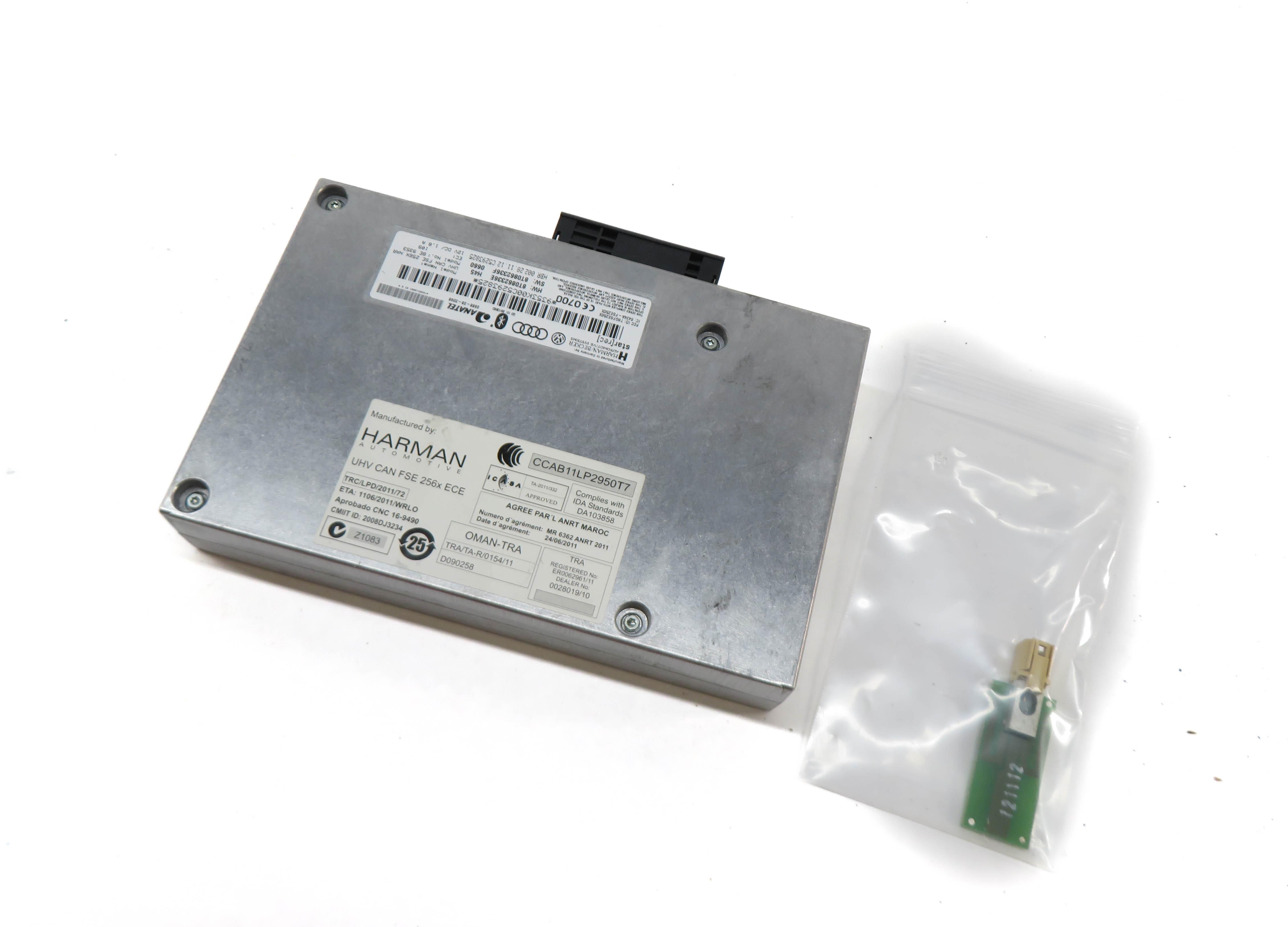 2010-2017 AUDI A4 Q5 S4 SQ5 (B8 8K 8R) BLUETOOTH COMMUNICATION CONTROL MODULE — exact item pictured