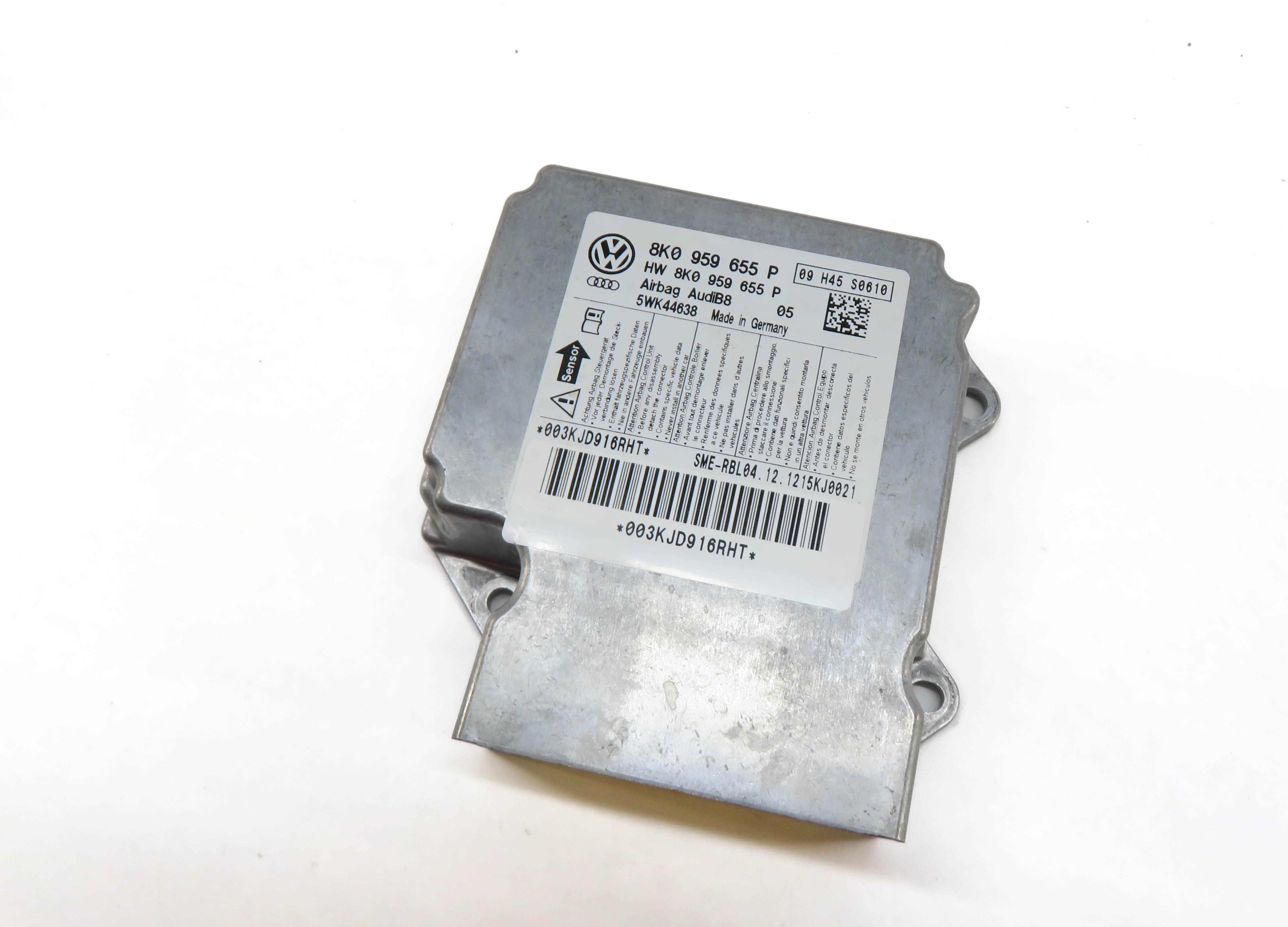 2013-2015 AUDI A4 A5 S4 S5 RS5 (B8 8K 8T) SRS BAG CONTROL MODULE — exact item pictured