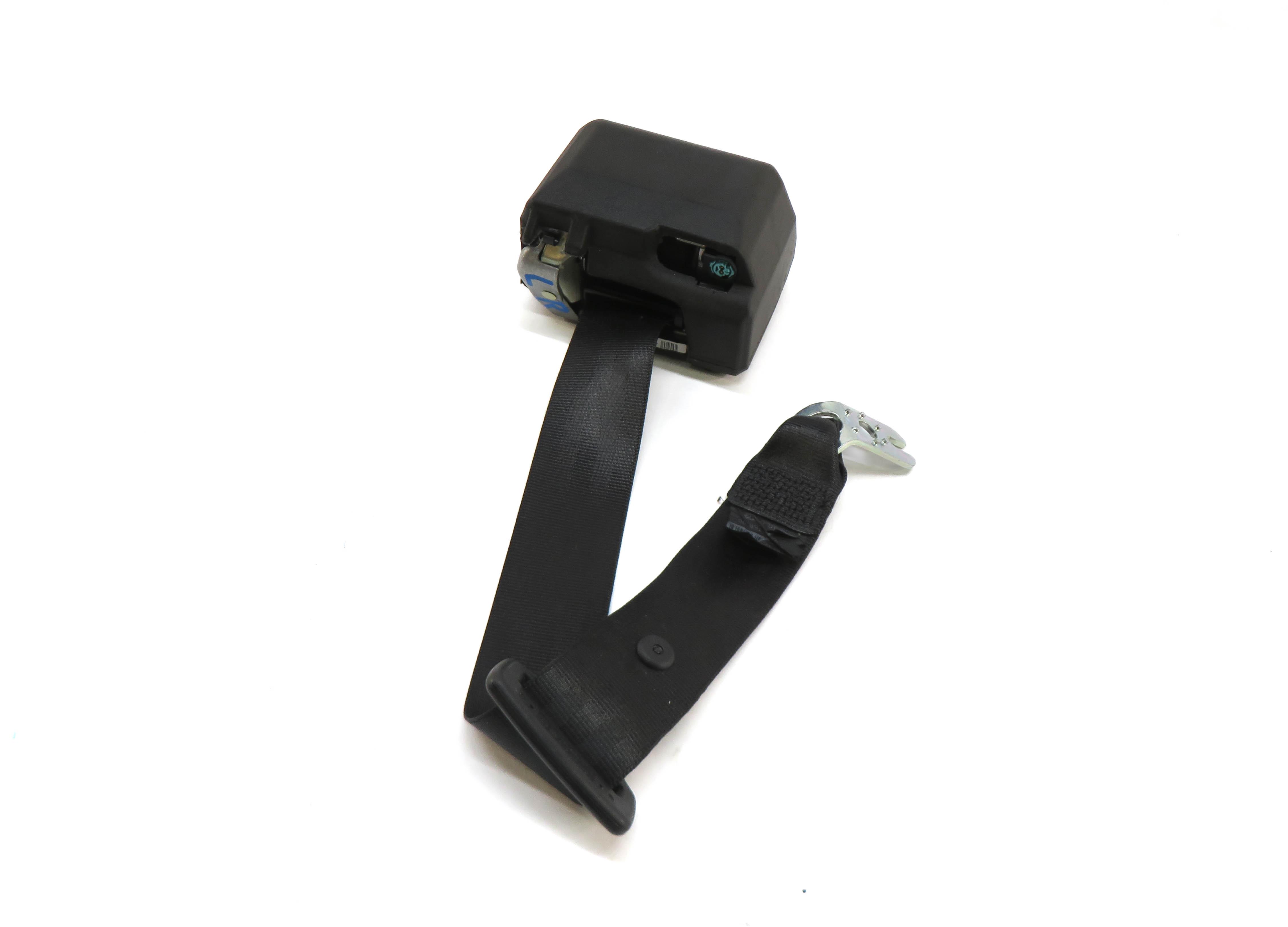 2013 AUDI A4 (B8 8K) LEFT REAR SEAT SEATBELT RETRACTOR (BLACK) — exact item pictured