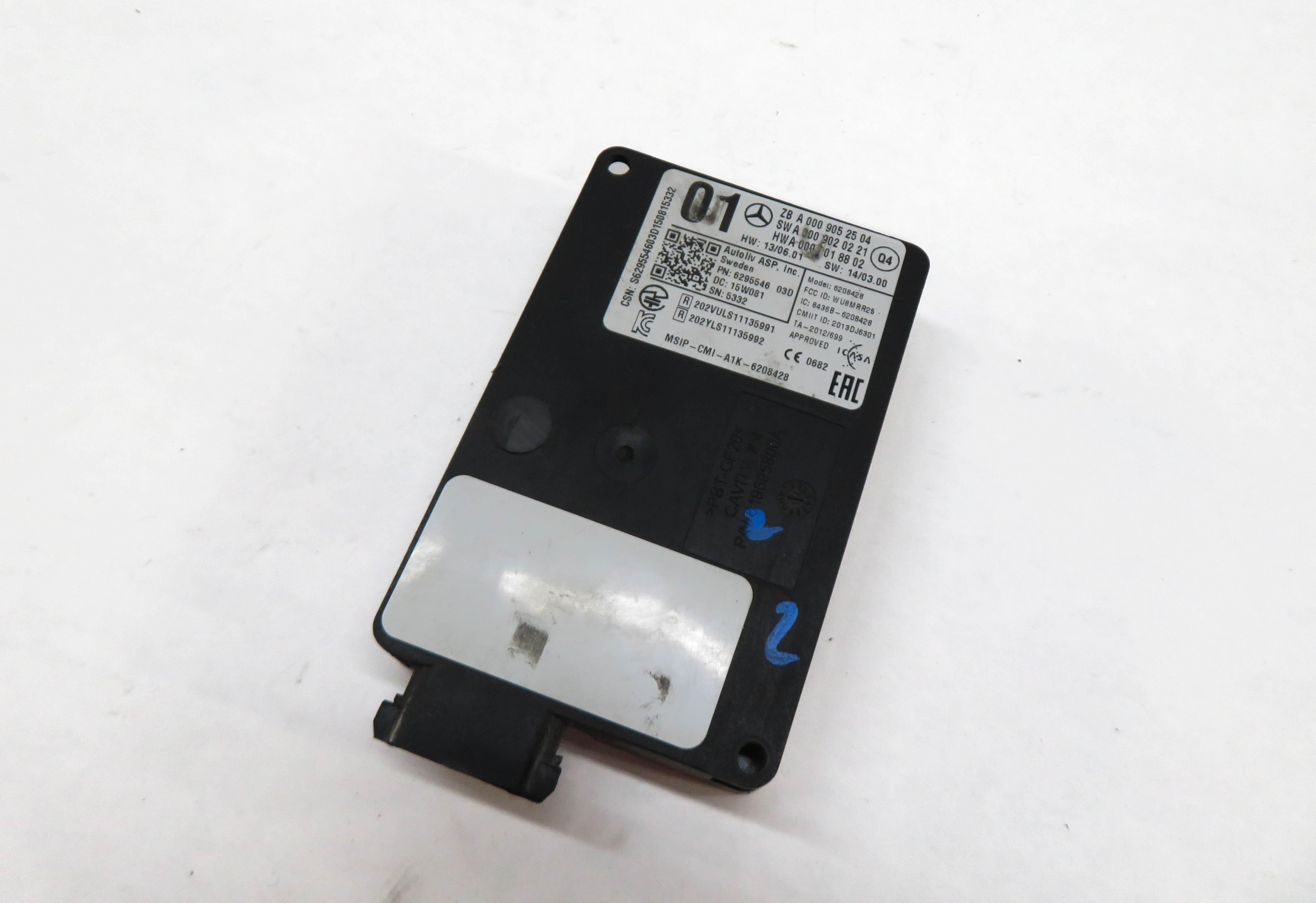 2014-2016 MERCEDES CLA250 CLA45 (C117 W117) REAR BLIND SPOT RADAR SENSOR MODULE — exact item pictured