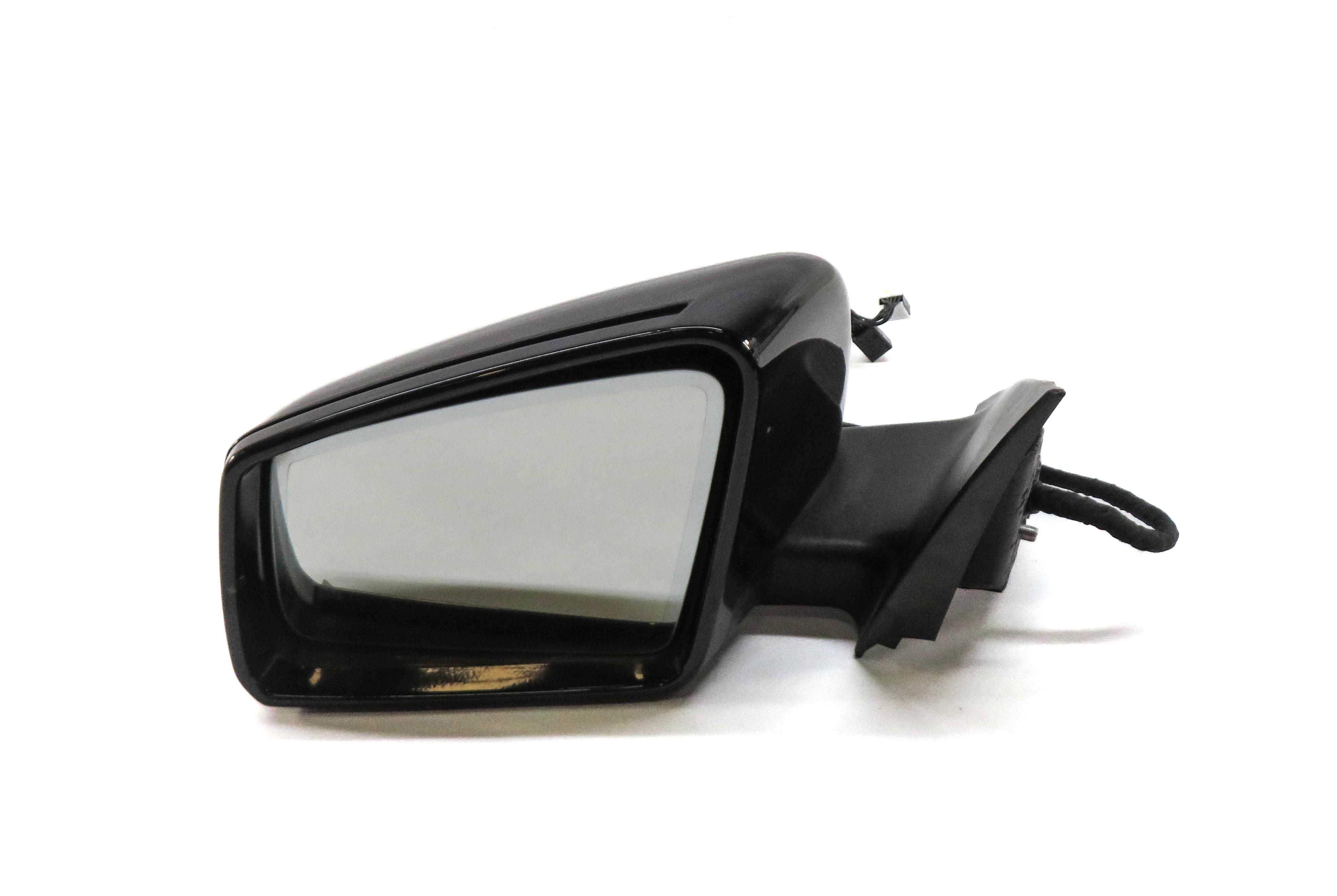 14-16 MERCEDES CLA45 CLA250 (C117) LEFT - BLIND SPOT AUTODIM DOOR MIRROR (BLACK) — exact item pictured