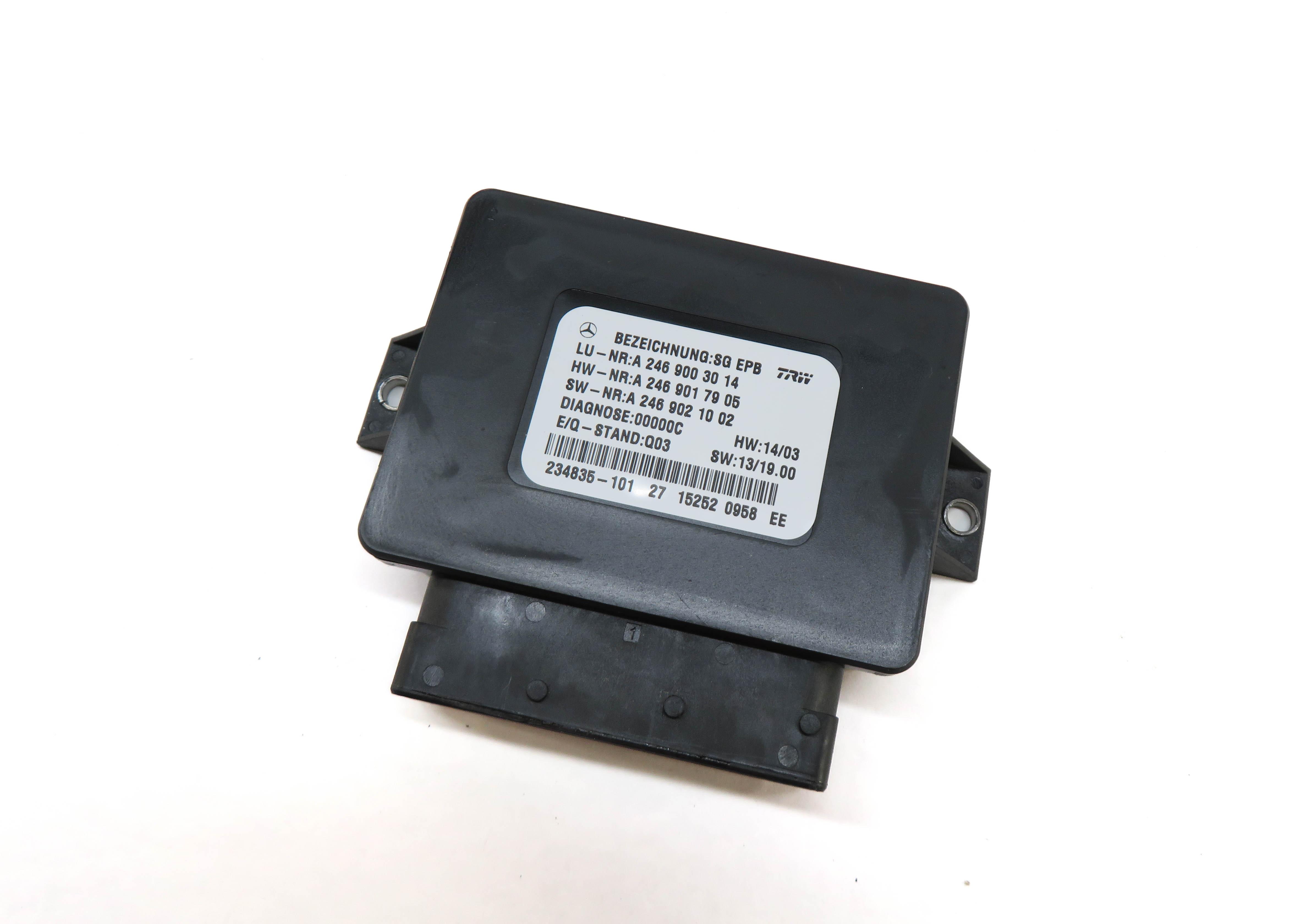 14-19 MERCEDES B250 CLA250 GL350 GL450 GL550 ML350 ML550 - PARKING BRAKE MODULE — exact item pictured