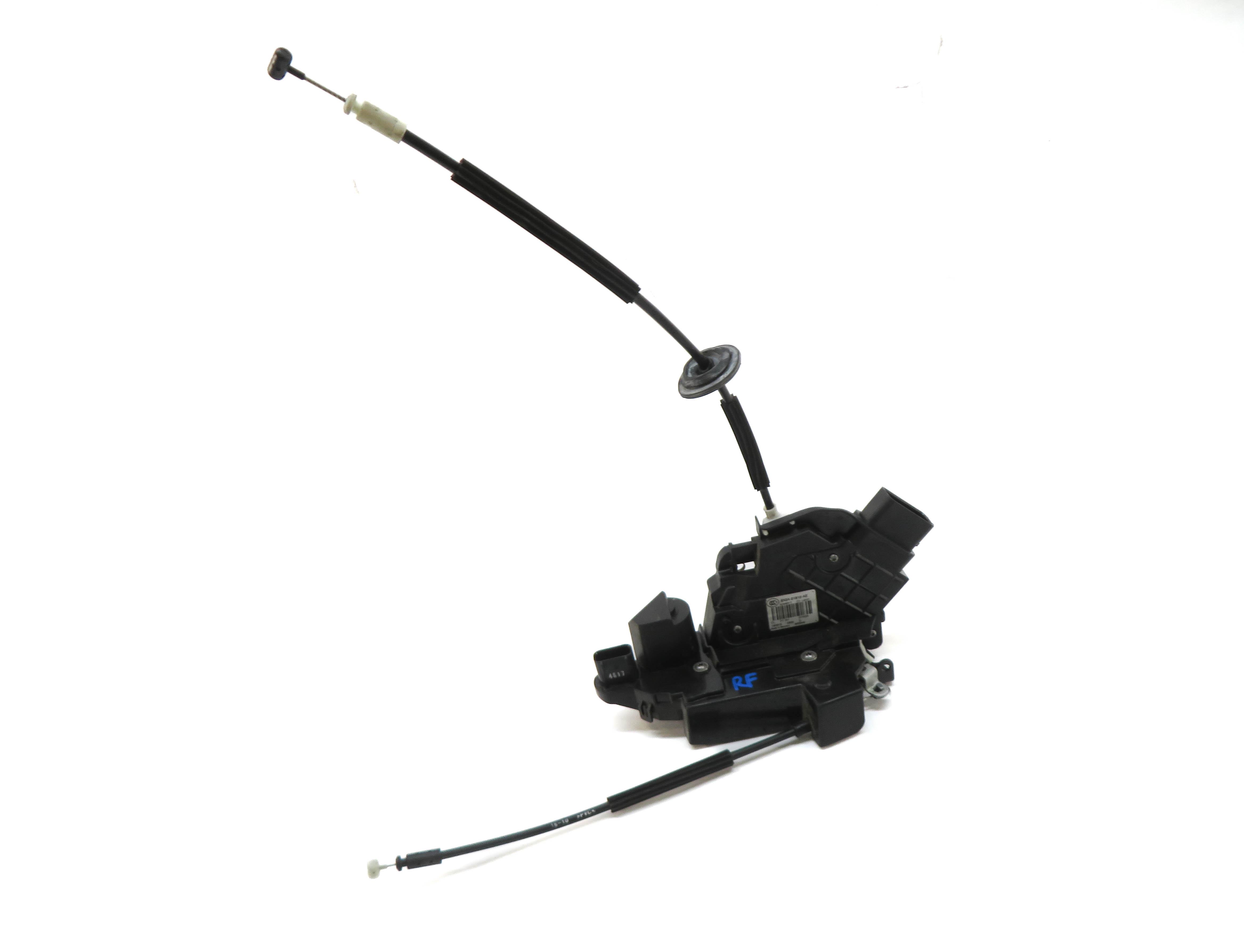 10-19 EVOQUE LR4 RANGE ROVER SPORT (L320) RIGHT FRONT PASSIVE DOOR LOCK LATCH — exact item pictured