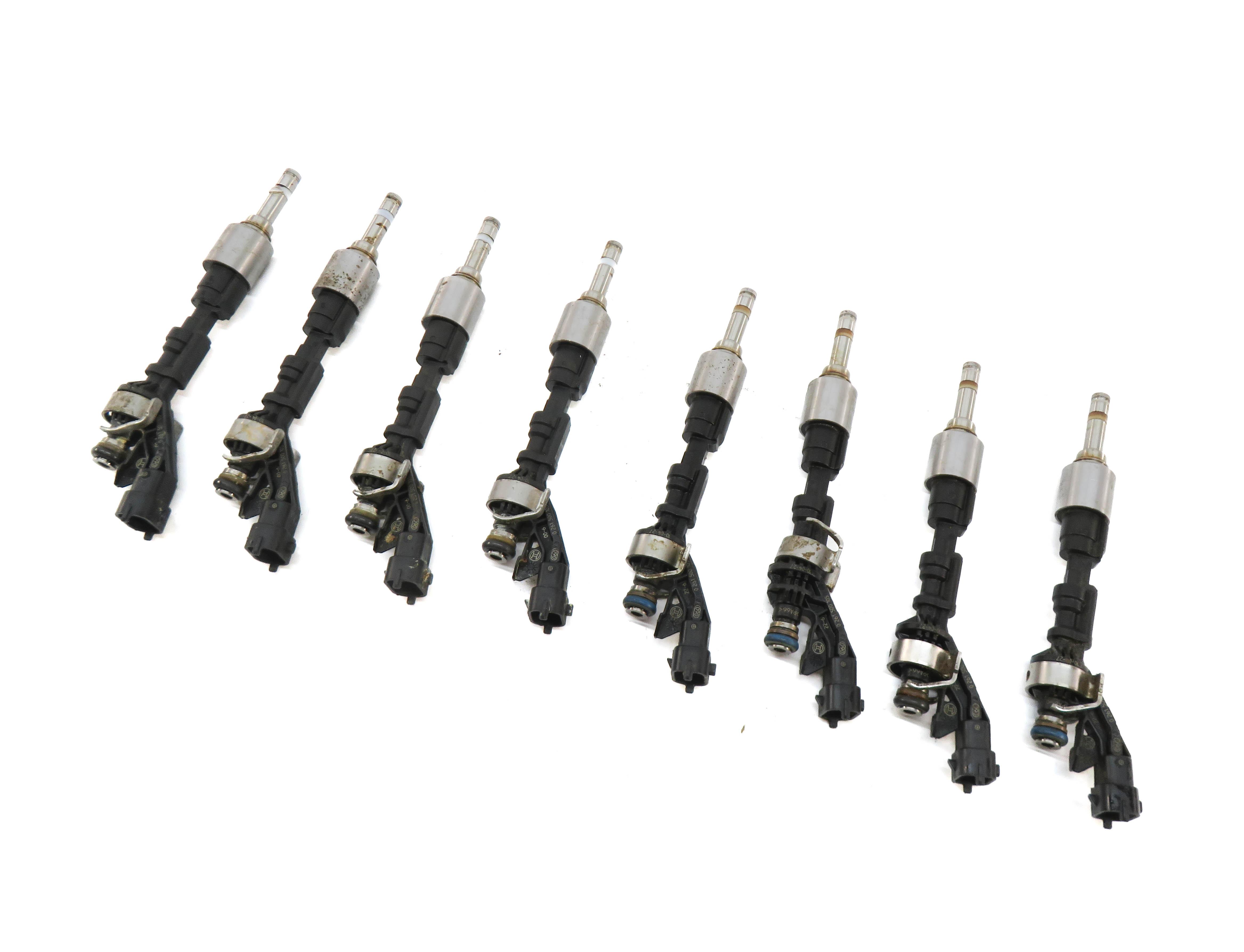 2010-2017 JAGUAR RANGE ROVER SPORT (L320 L322 L405 L494) 5.0L FUEL INJECTOR SET — exact item pictured