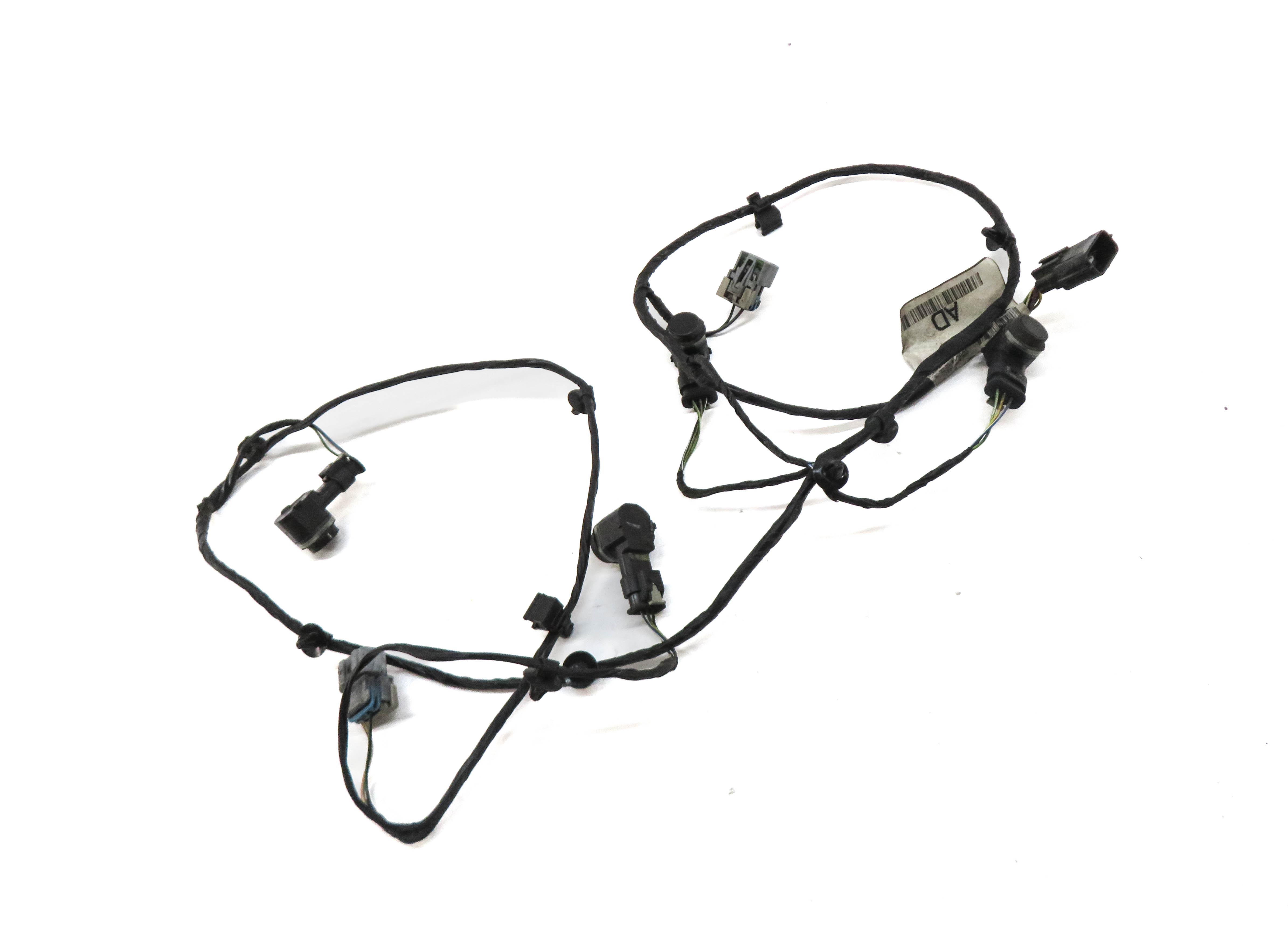 2015 RANGE ROVER EVOQUE (L538) REAR PDC PARK SENSOR SET w/ HARNESS (BLACK) — exact item pictured