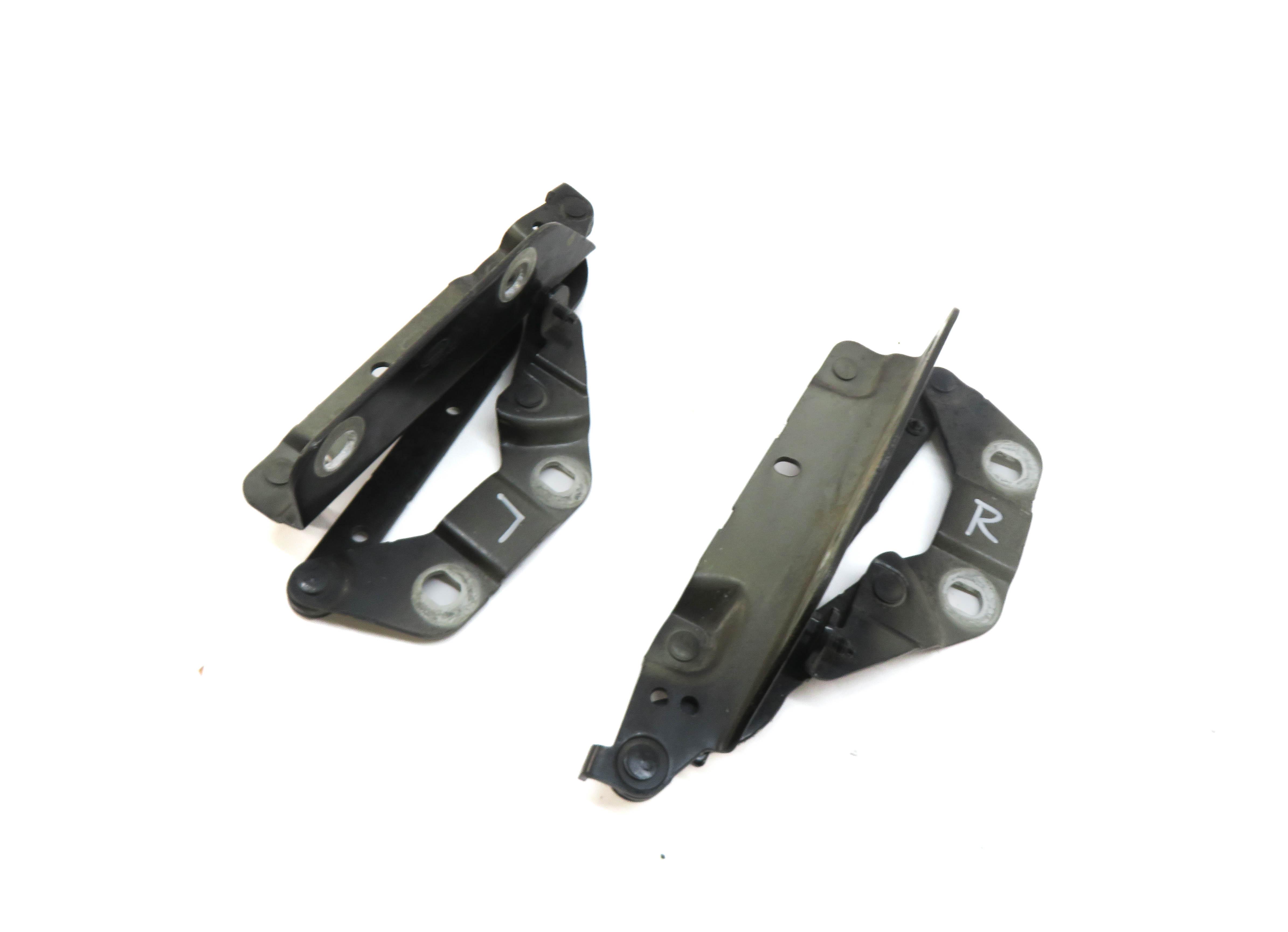 08-19 LAND ROVER LR2 RANGE ROVER EVOQUE (L538) FRONT HOOD HINGE SET (BLACK) — exact item pictured
