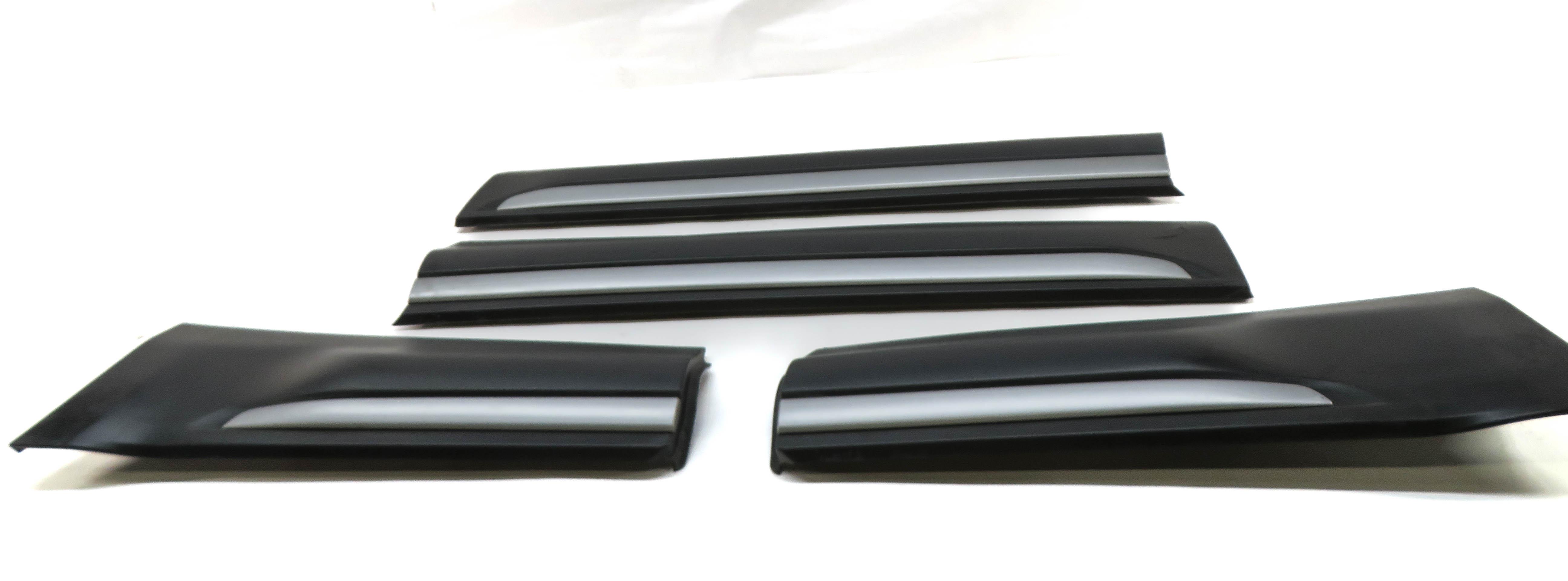 2015 RANGE ROVER EVOQUE (L538) FRONT & REAR DOOR MOULDING RUNNER TRIM SET-4 — exact item pictured