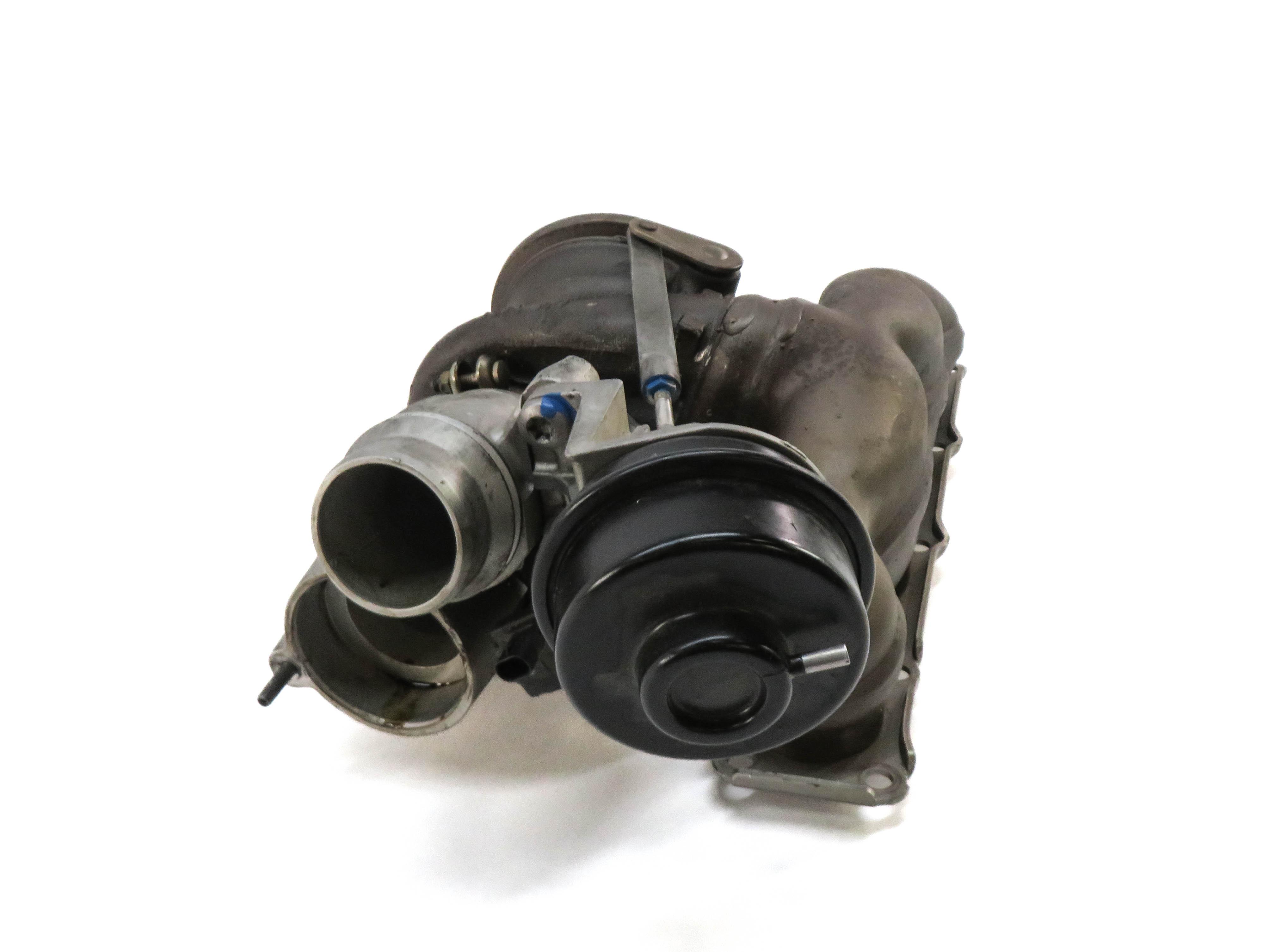 12-14 BMW 328i 528i X1 X3 Z4 - 2.0L N20 TURBO ENGINE TURBOCHARGER w/ MANIFOLD — exact item pictured
