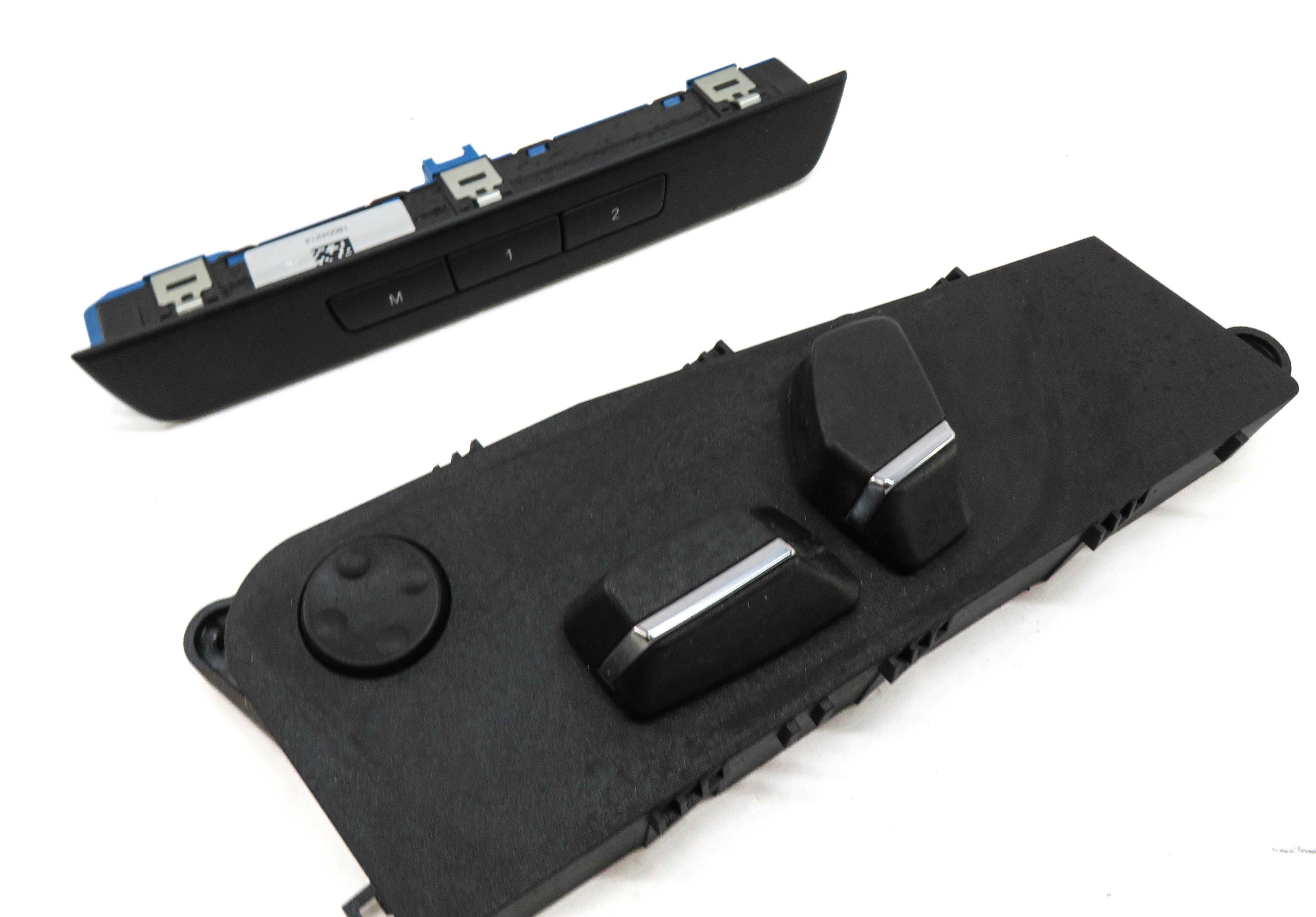 2012 BMW 528i (F10) LEFT FRONT DRIVER SEAT ADJUSTMENT SWITCH w/ MEMORY BUTTONS — exact item pictured