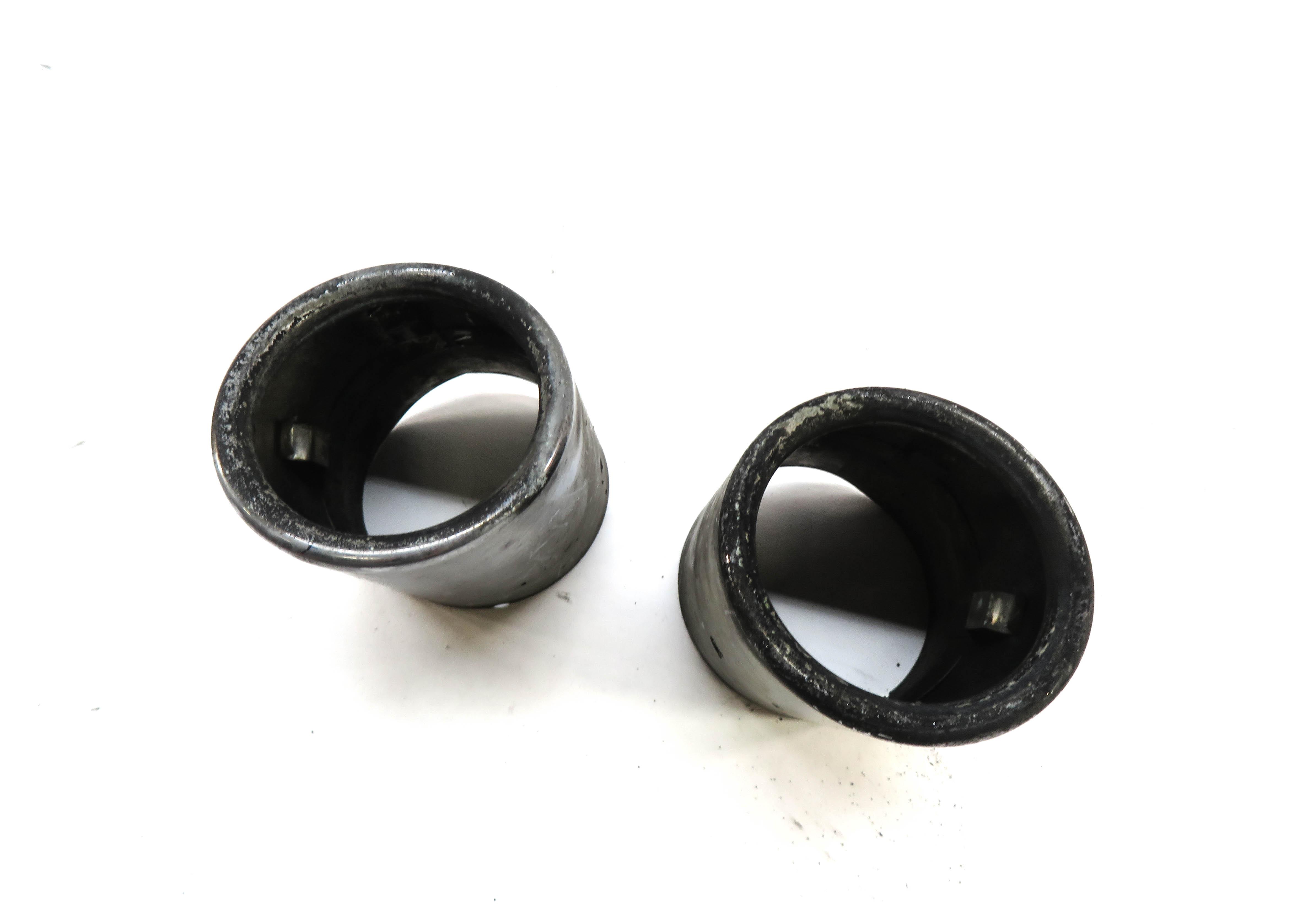 2012-2016 BMW 528i (F10) LEFT & RIGHT REAR EXHAUST TIP SET-2 — exact item pictured