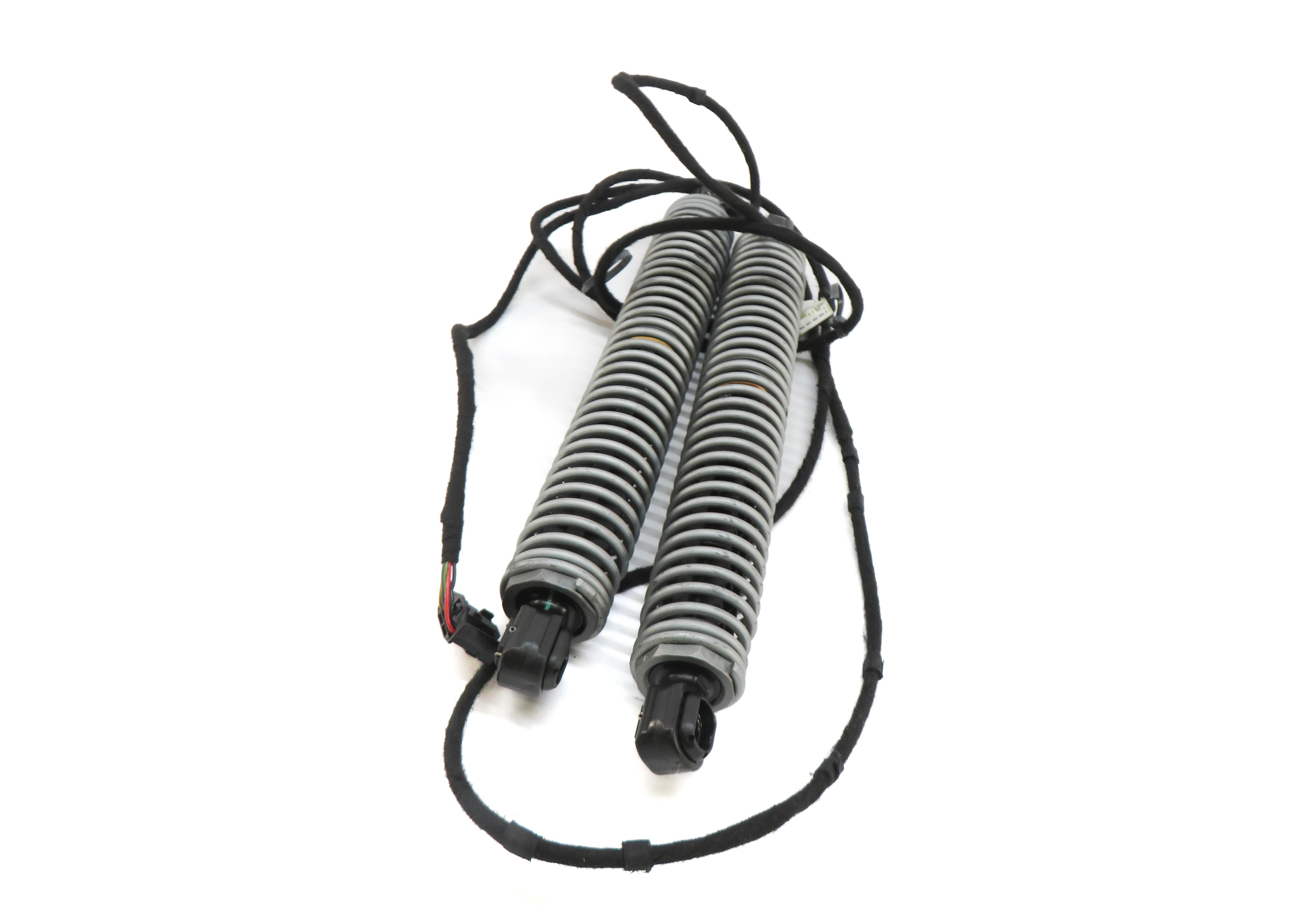 2012 BMW 528i (F10) LEFT & RIGHT REAR TRUNK SHOCK STRUT SET-2 (ELECTRIC) — exact item pictured
