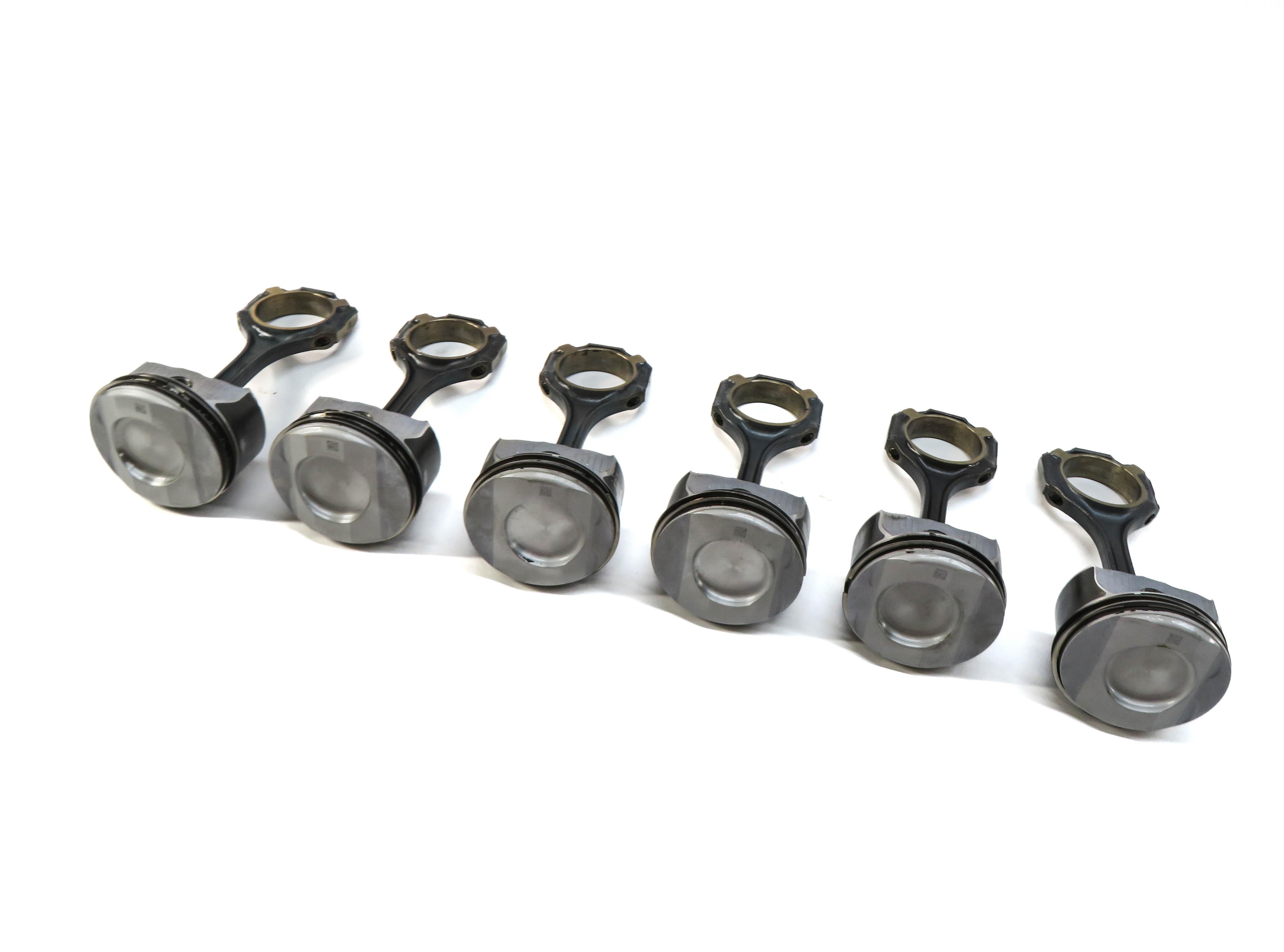 12-18 MERCEDES C300 C350 E350 GLE350 GLK350 ML350 SLK350 SLK350 3.5L PISTON SET — exact item pictured