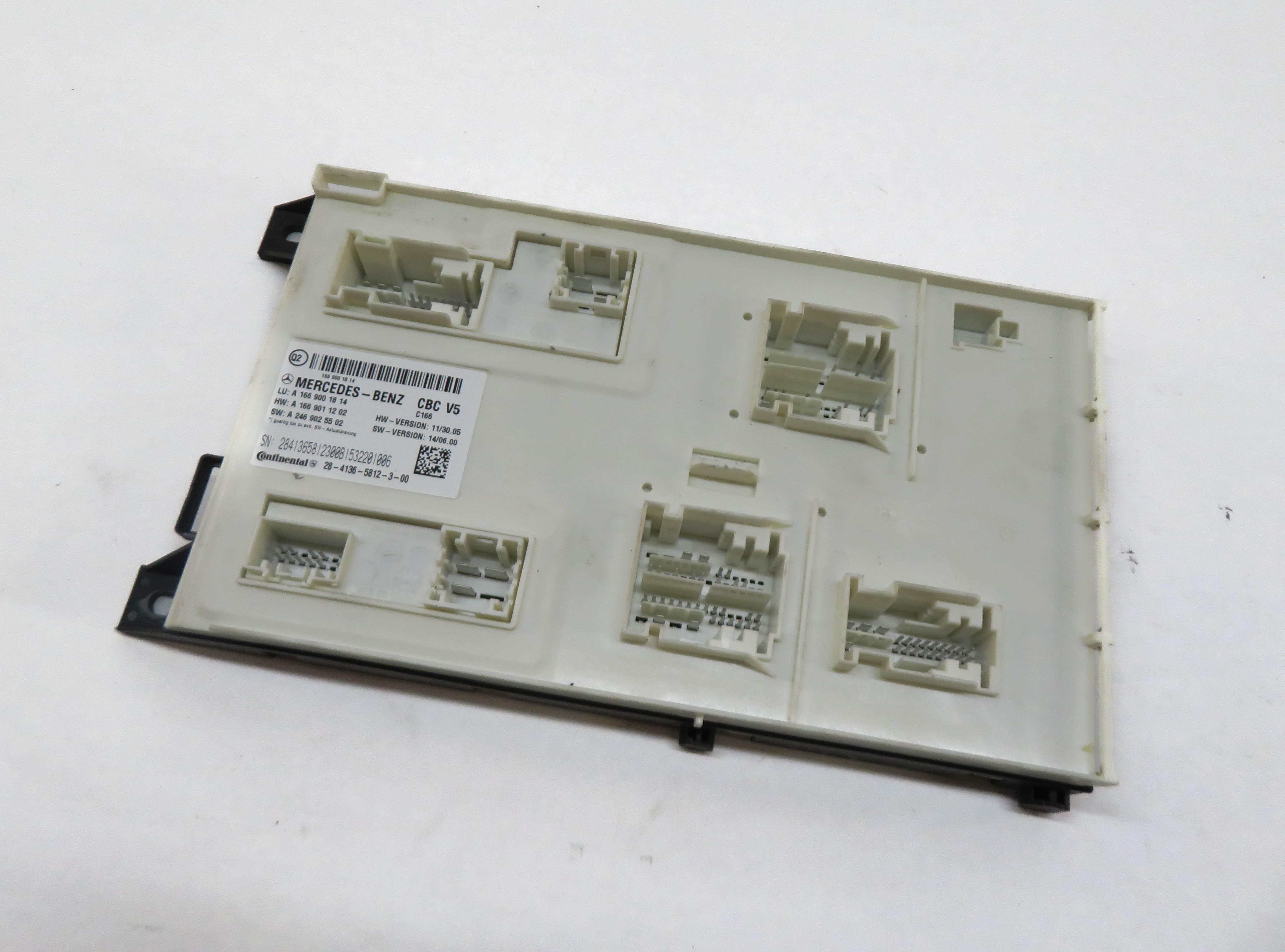 2014-2016 MERCEDES GL ML CLASS (W166 X166) FRONT SIGNAL ACQUISITION MODULE SAM — exact item pictured