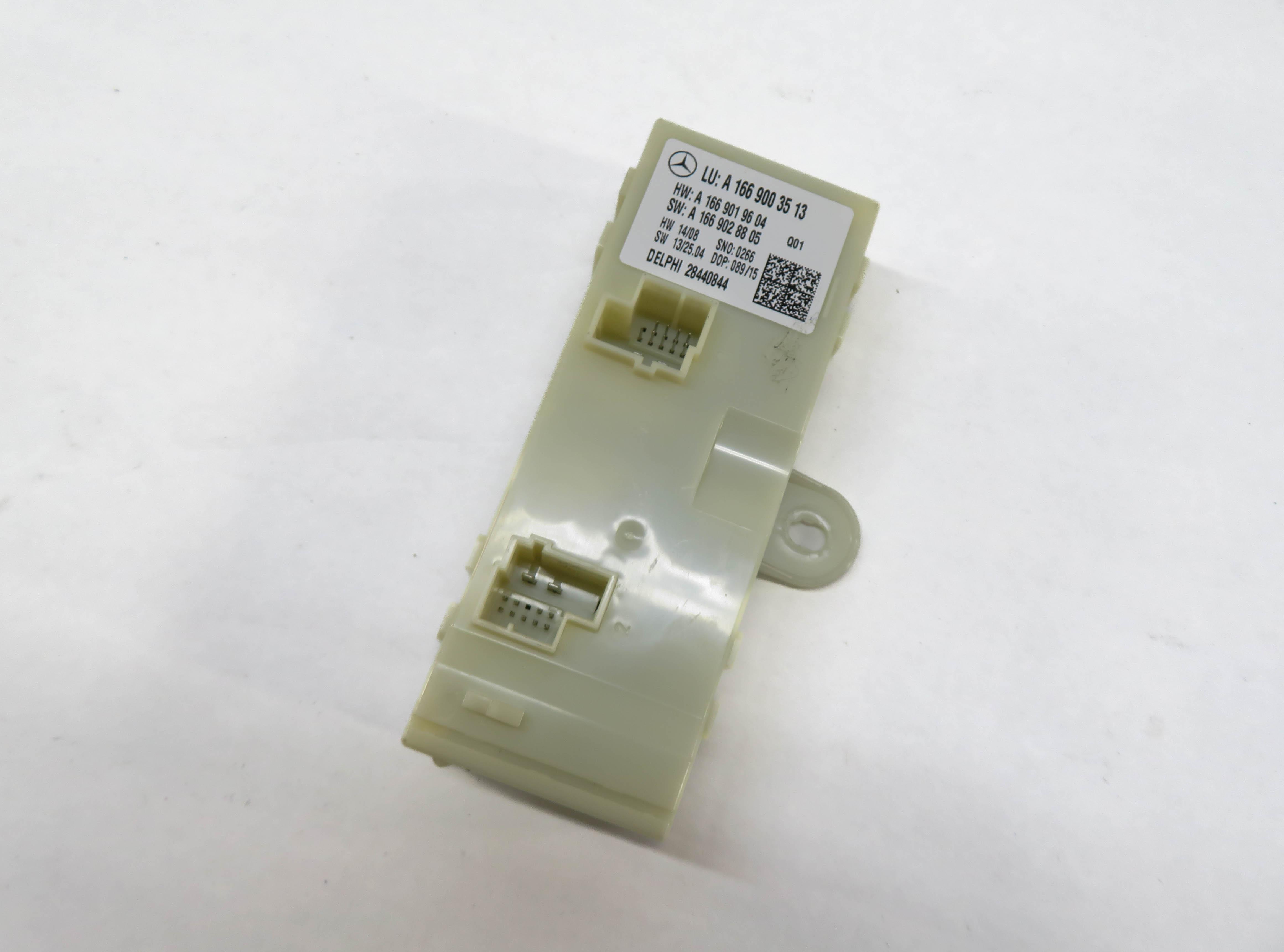 12-16 MERCEDES GL350 GL450 GL550 ML350 ML550 (W166 X166) TRUNK LIFTGATE MODULE — exact item pictured