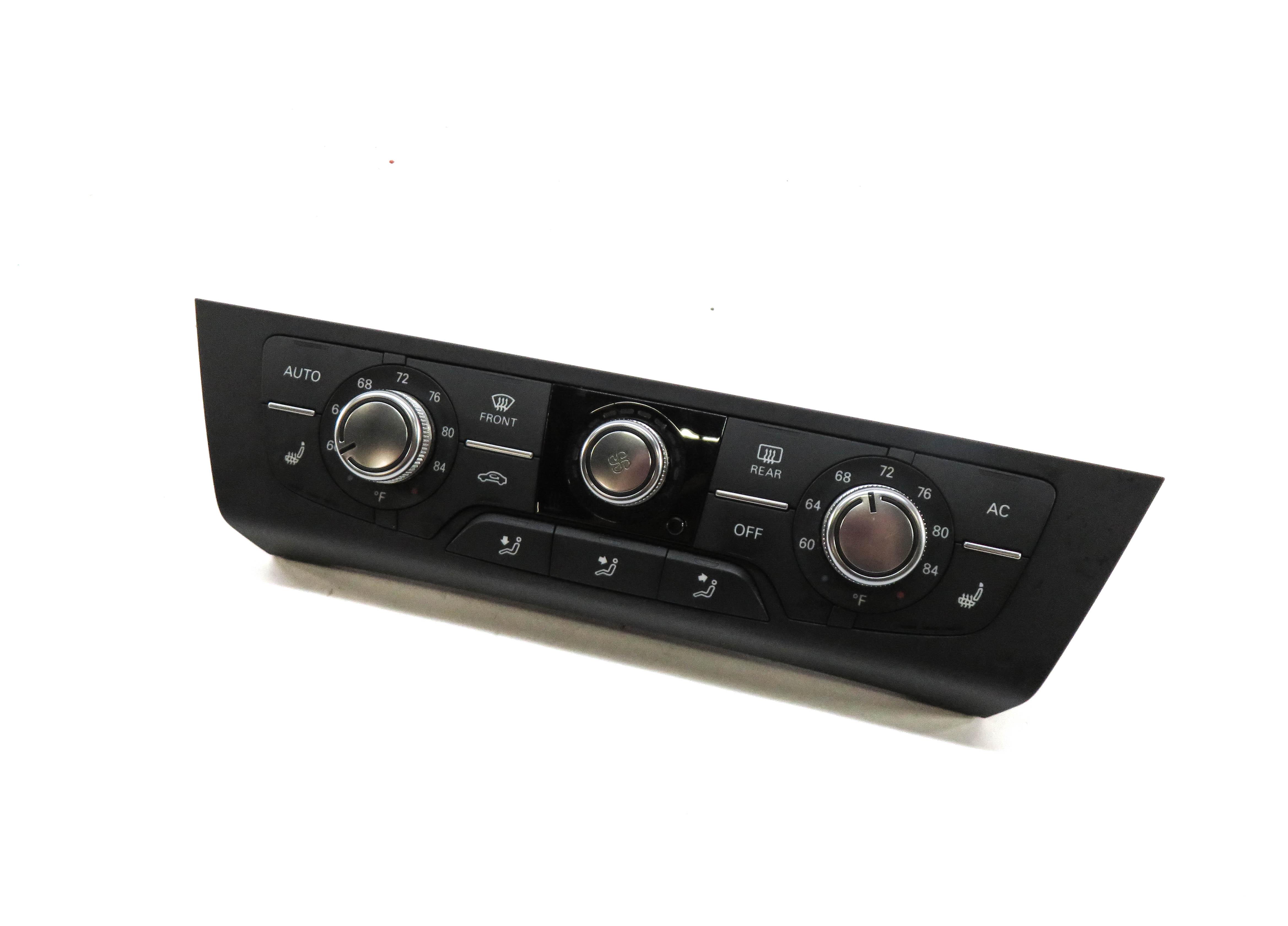 12-15 AUDI A6 S6 A7 S7 (C7) FRONT HEATER A/C TEMPERATURE CONTROL (HEATED SEAT) — exact item pictured