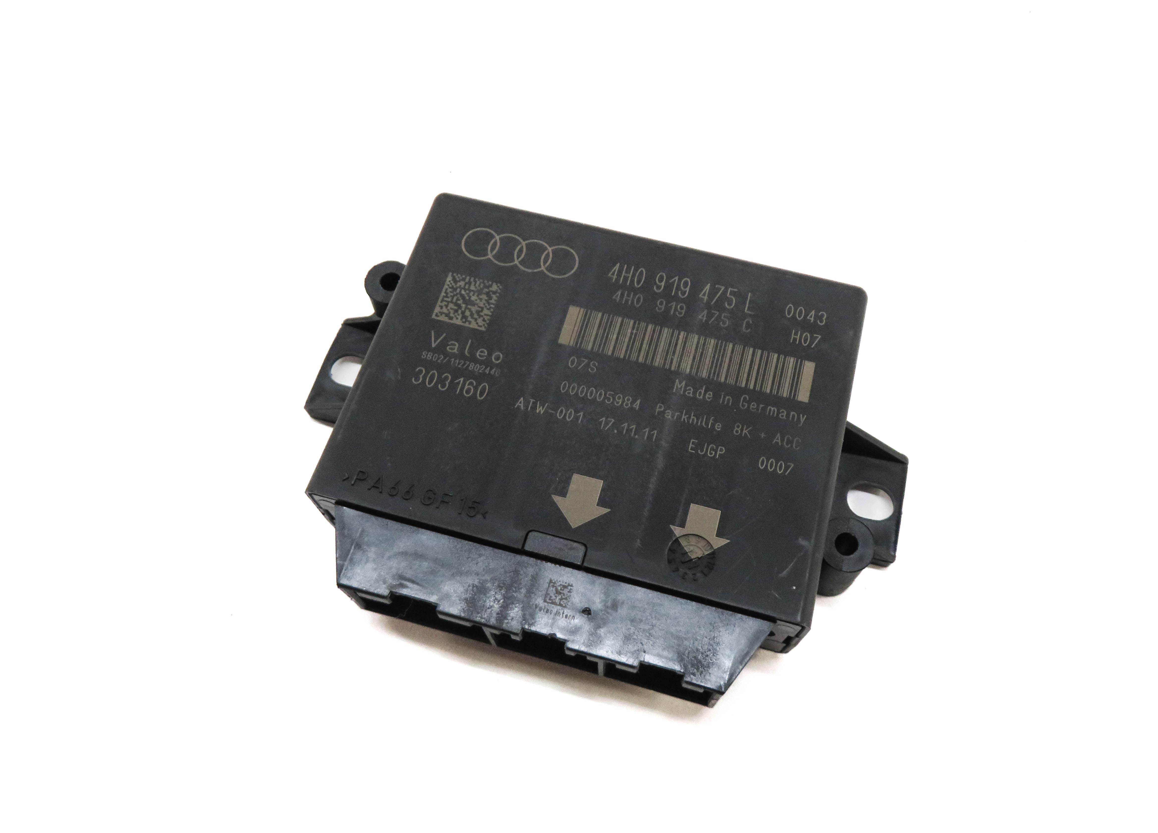 2012-2015 AUDI A6 S6 A7 S7 RS7 (C7 4G8) PDC PARK DISTANCE SENSOR CONTROL MODULE — exact item pictured